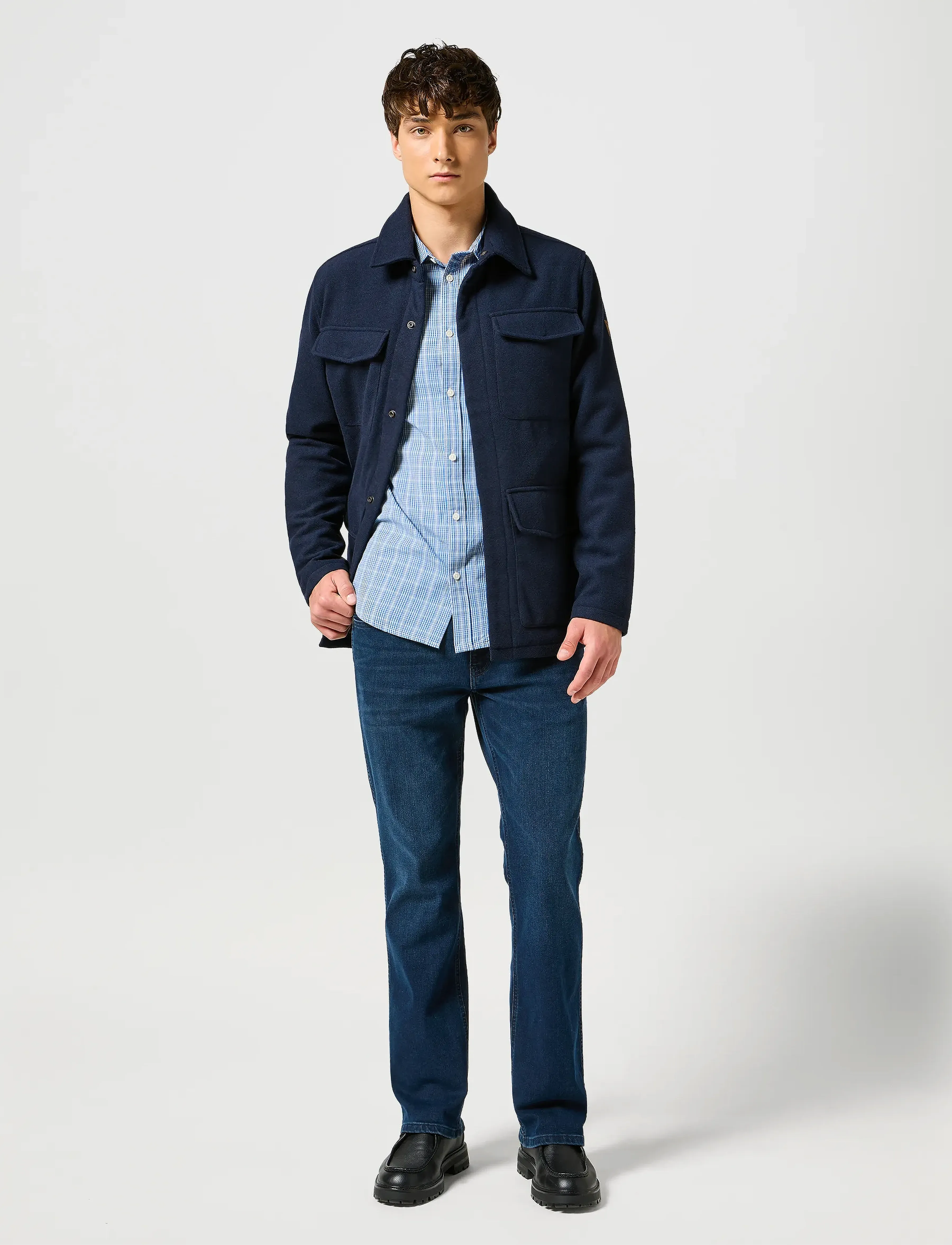 Wrangler - HORIZON - püksid & teksad - onyx wash - 3