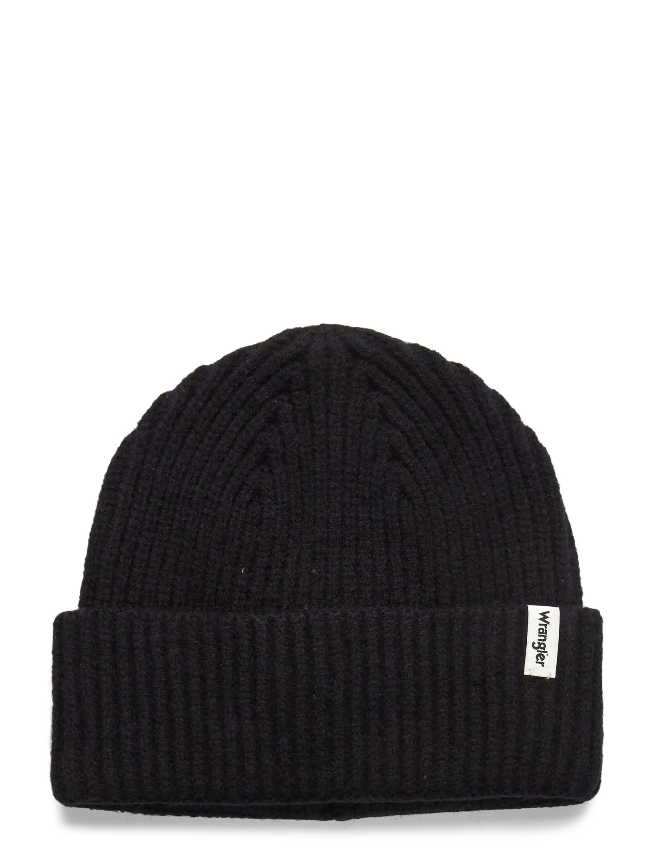 Wrangler RIB BEANIE - Wrangler - BLACK / black