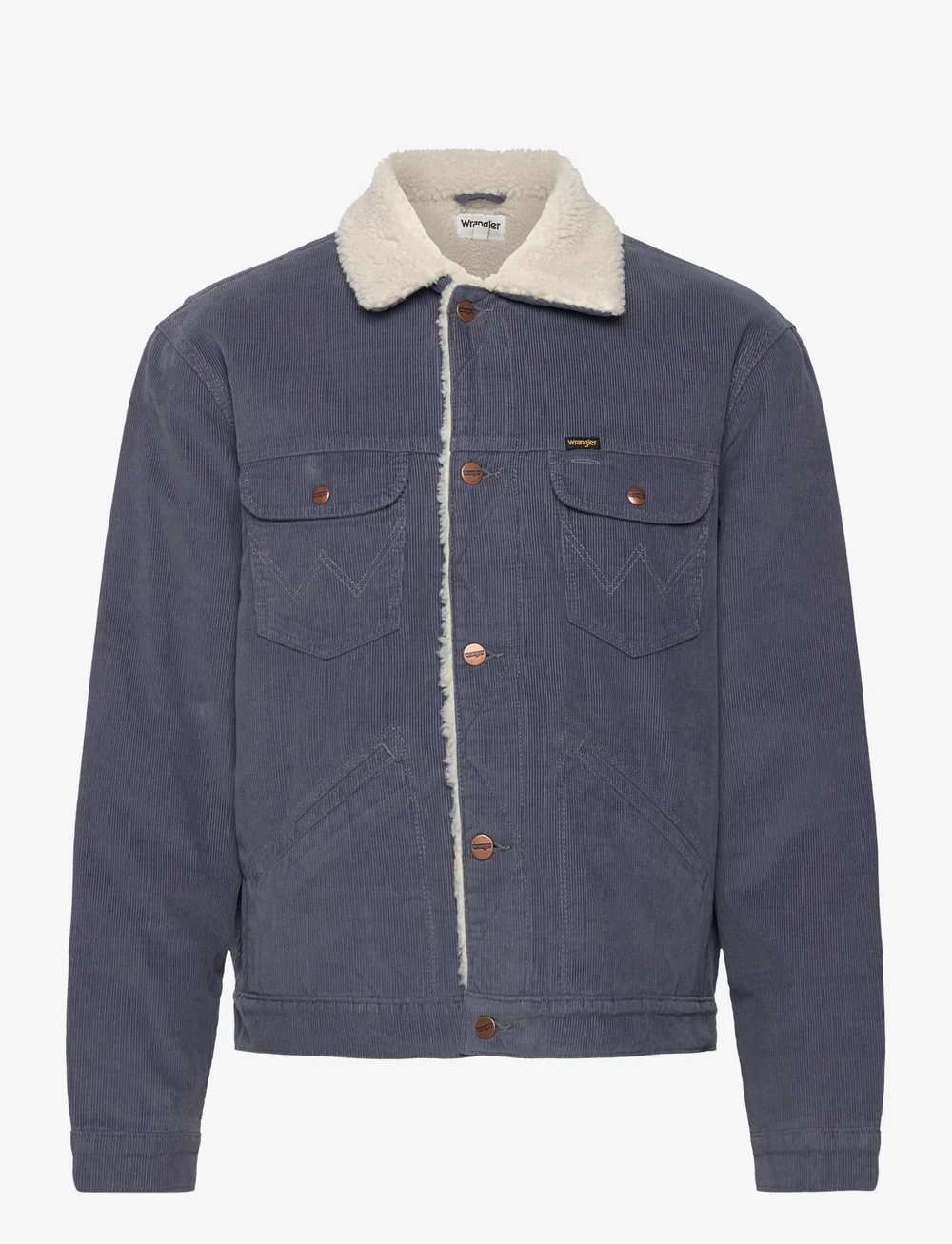 Wrangler - 124MJ SHERPA - voodriga teksajakid - grisaille - 1