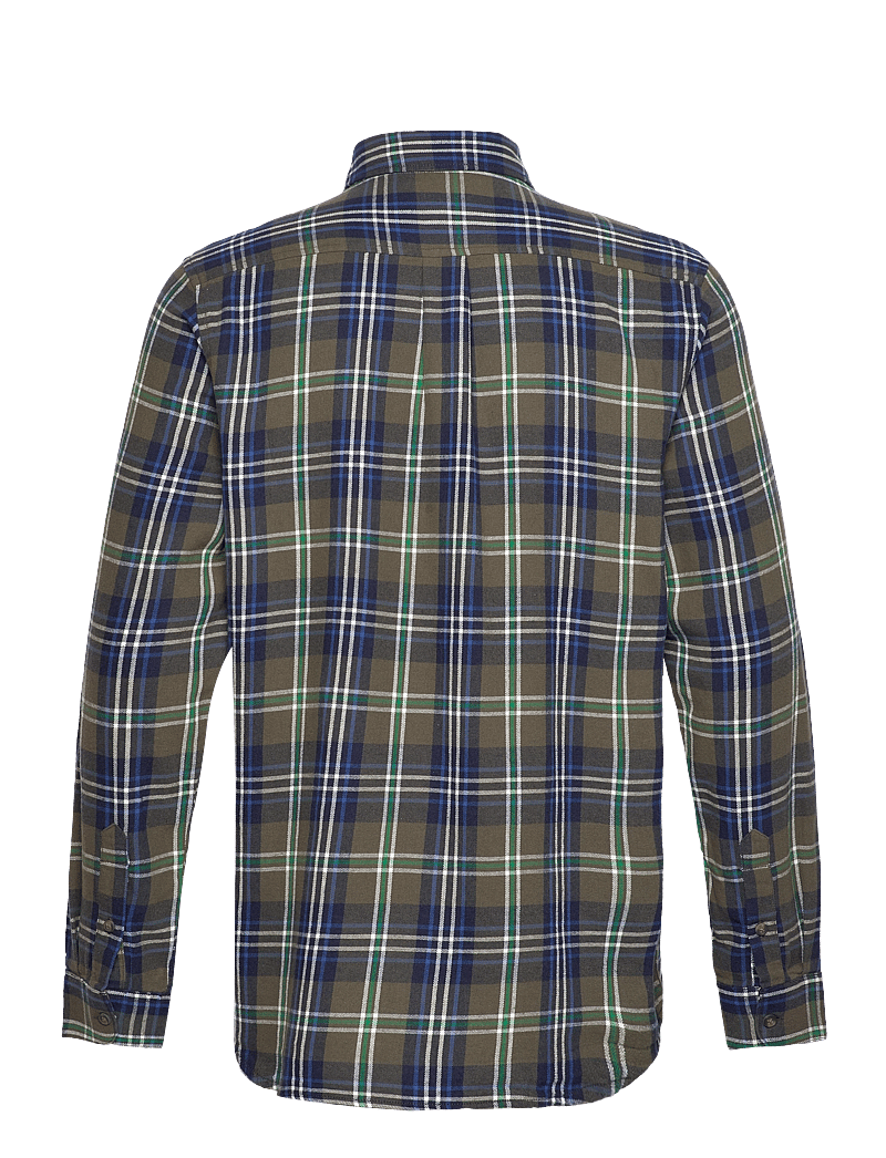 Wrangler - 1 PKT SHIRT - ruudulised särgid - green blue - 2