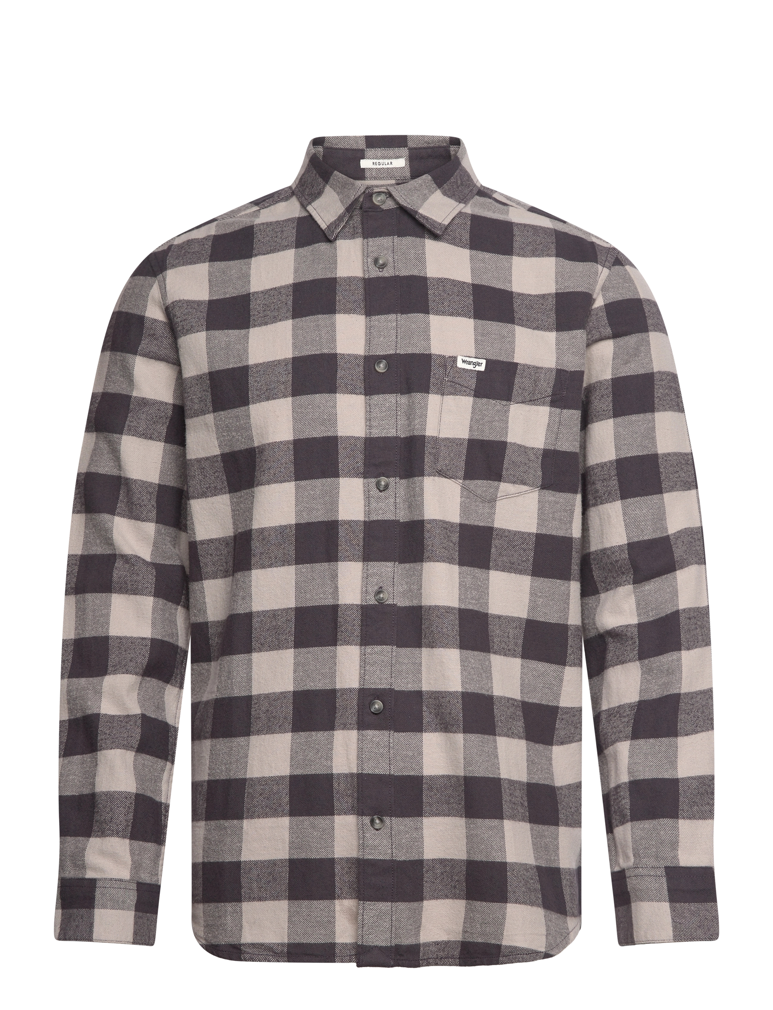 Wrangler - 1 PKT SHIRT - grey - 1