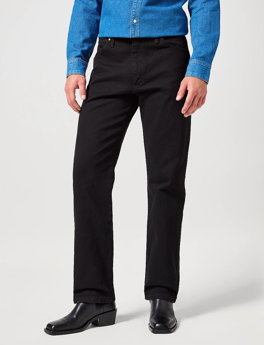 Wrangler - 13MWZ - regular jeans - shadow black - 0