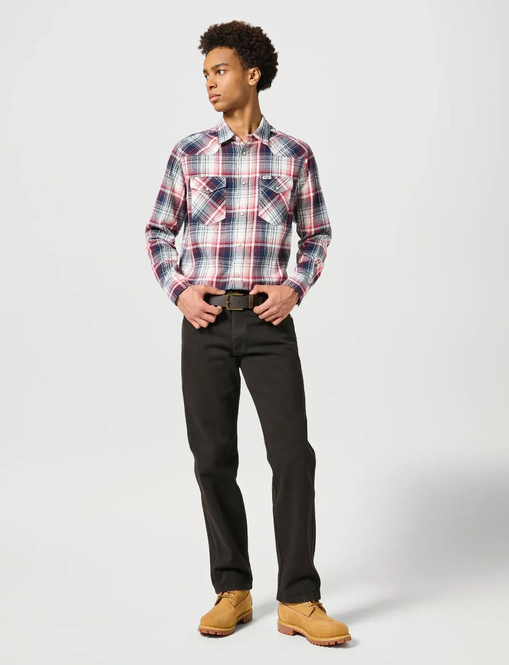 Wrangler - 13MWZ - regular jeans - black chocolate - 2