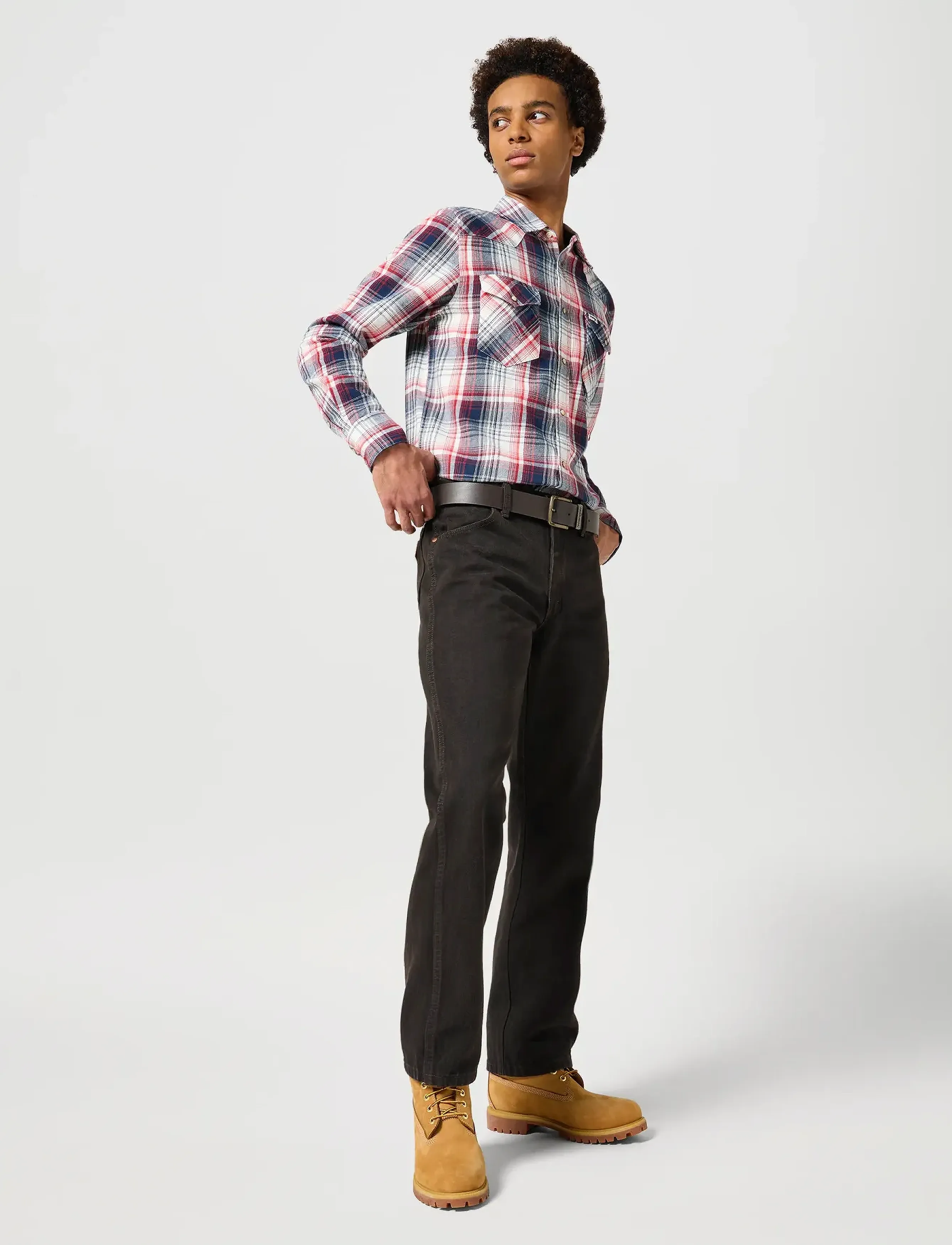 Wrangler - 13MWZ - hosen & jeans - black chocolate - 4