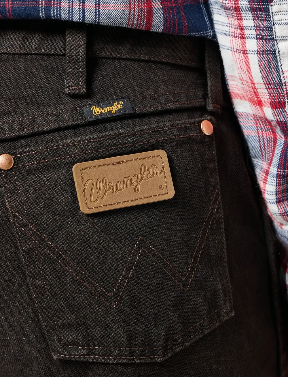 Wrangler - 13MWZ - regular jeans - black chocolate - 5