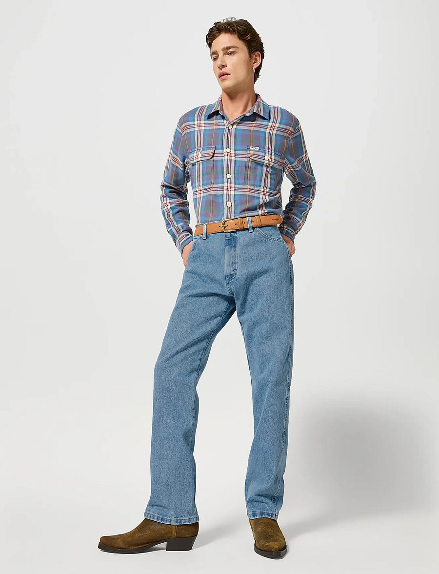 Wrangler - 13MWZ - regular jeans - antique wash - 5