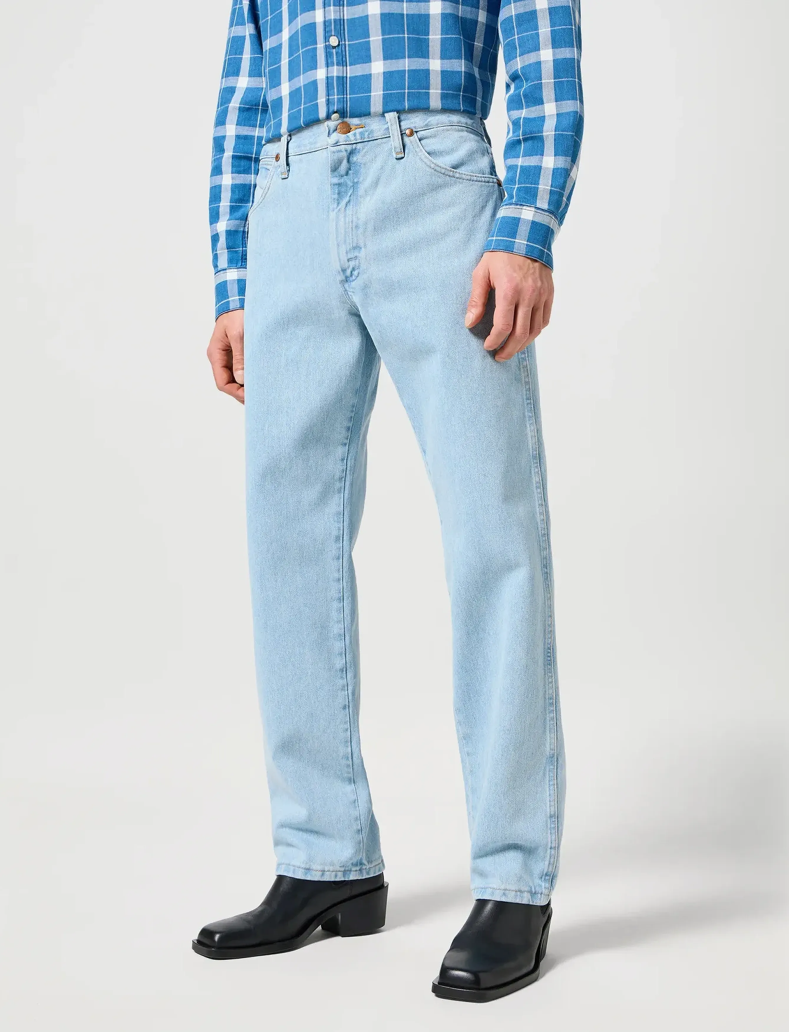 Wrangler 13MWZ - Tøj - BLEACH / blue