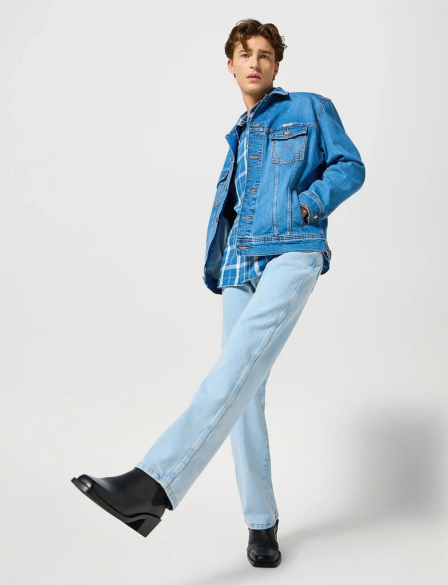 Wrangler - 13MWZ - regular jeans - bleach - 5