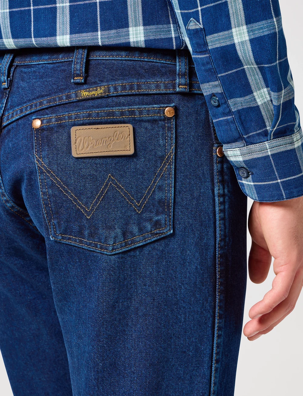 Wrangler - 13MWZ - tavalised teksad - dark stone - 5