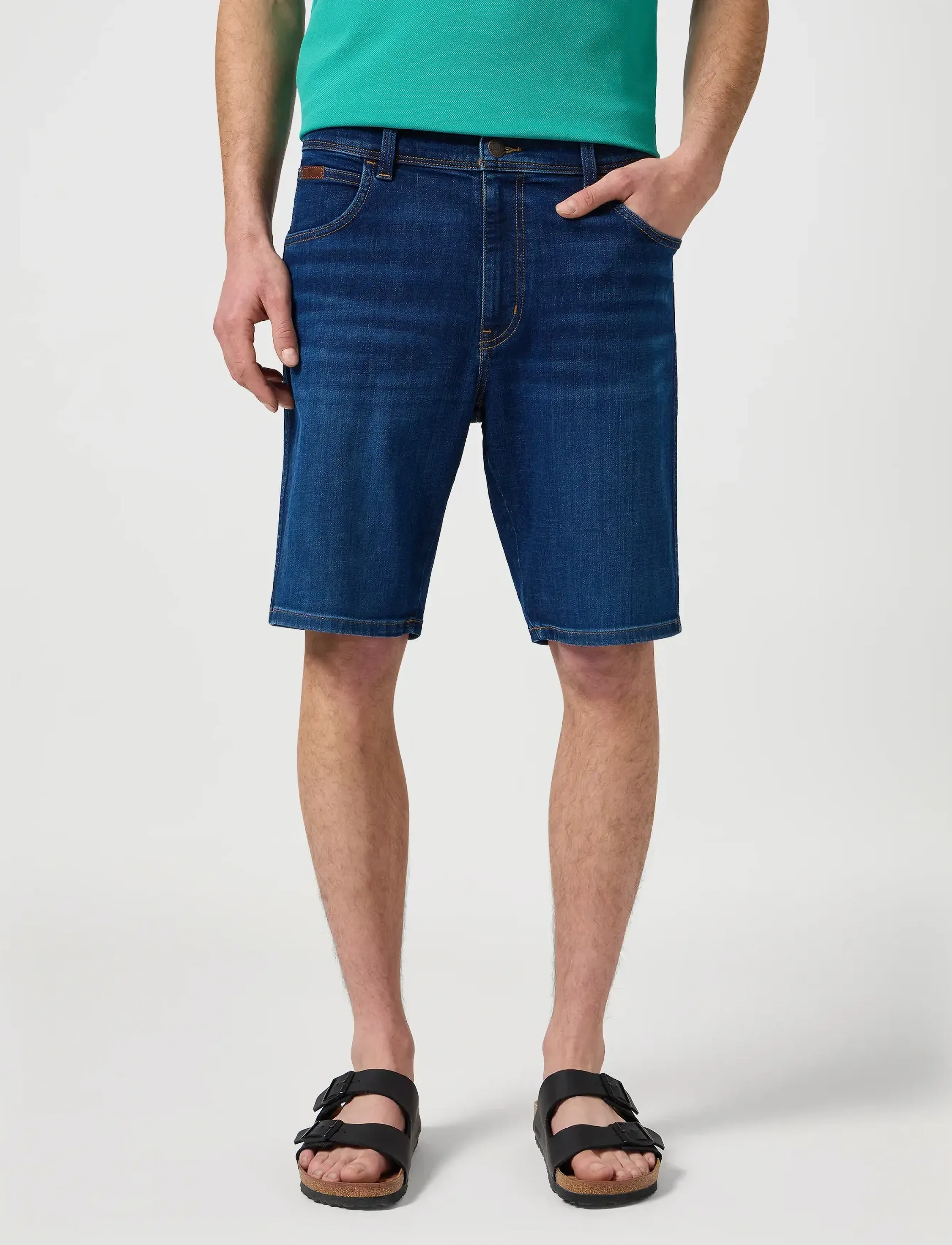 Wrangler - Texas Shorts - lühikesed teksapüksid - vintage storm - 0