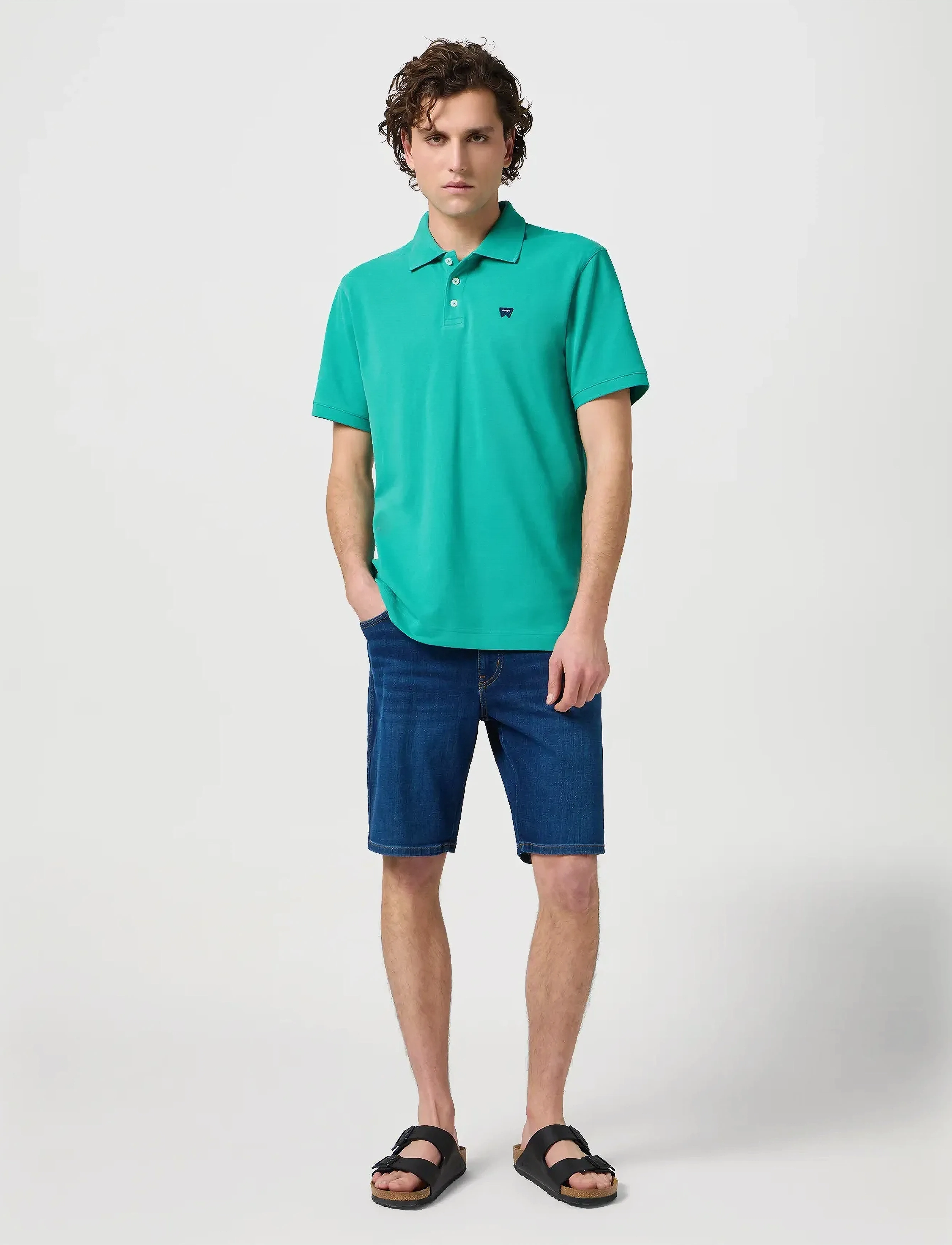 Wrangler - Texas Shorts - lühikesed teksapüksid - vintage storm - 4