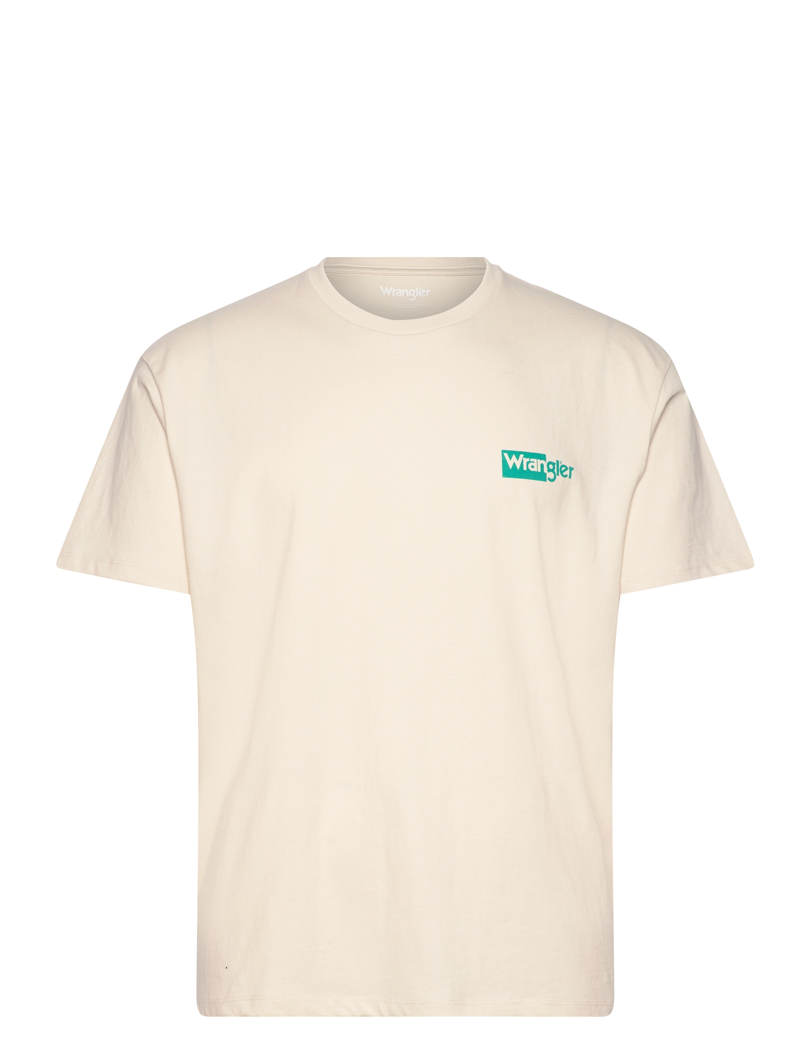 WRANGLER Graphic Tee Cream - S - Herren