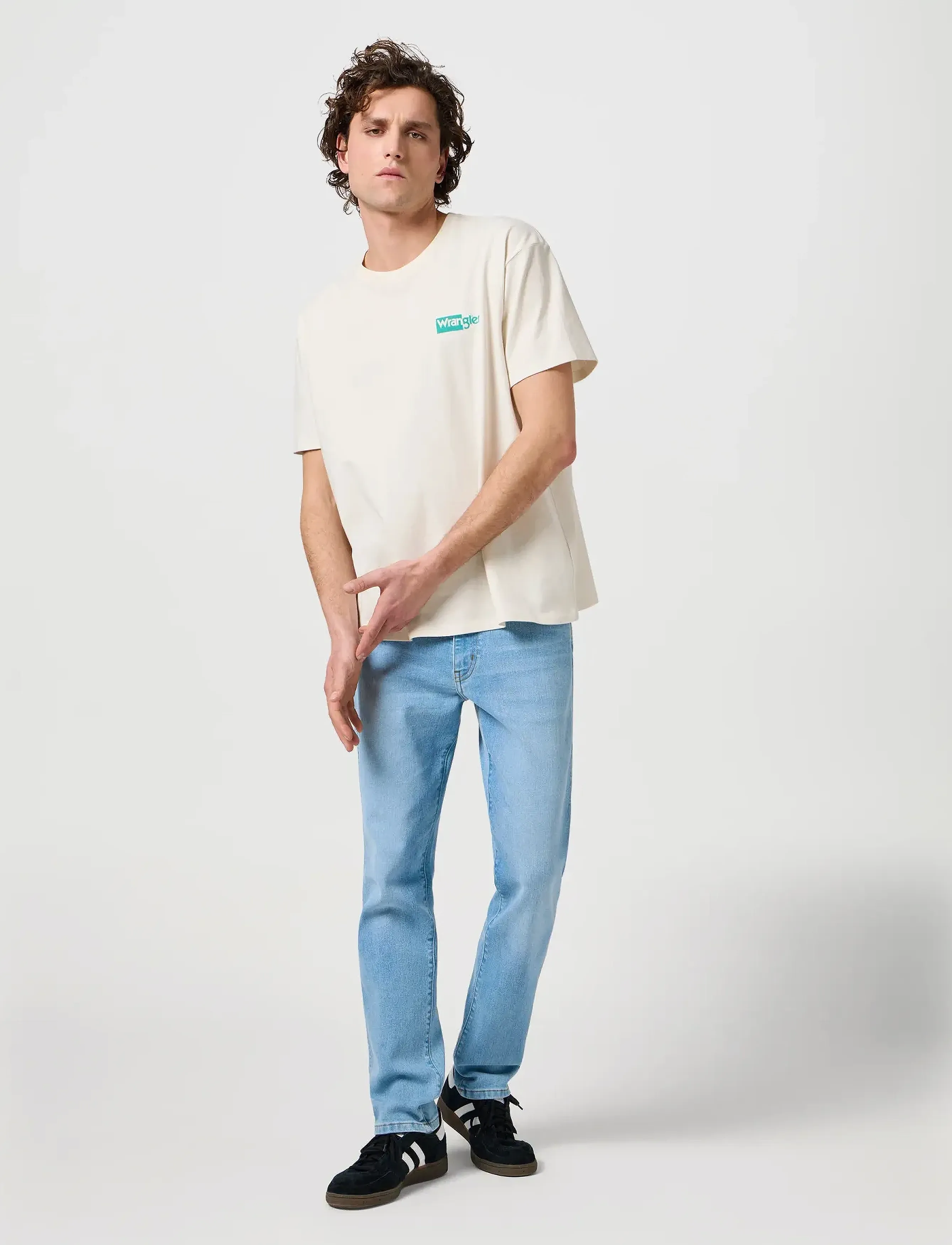Wrangler - Graphic Tee - madalaimad hinnad - vintage white - 4