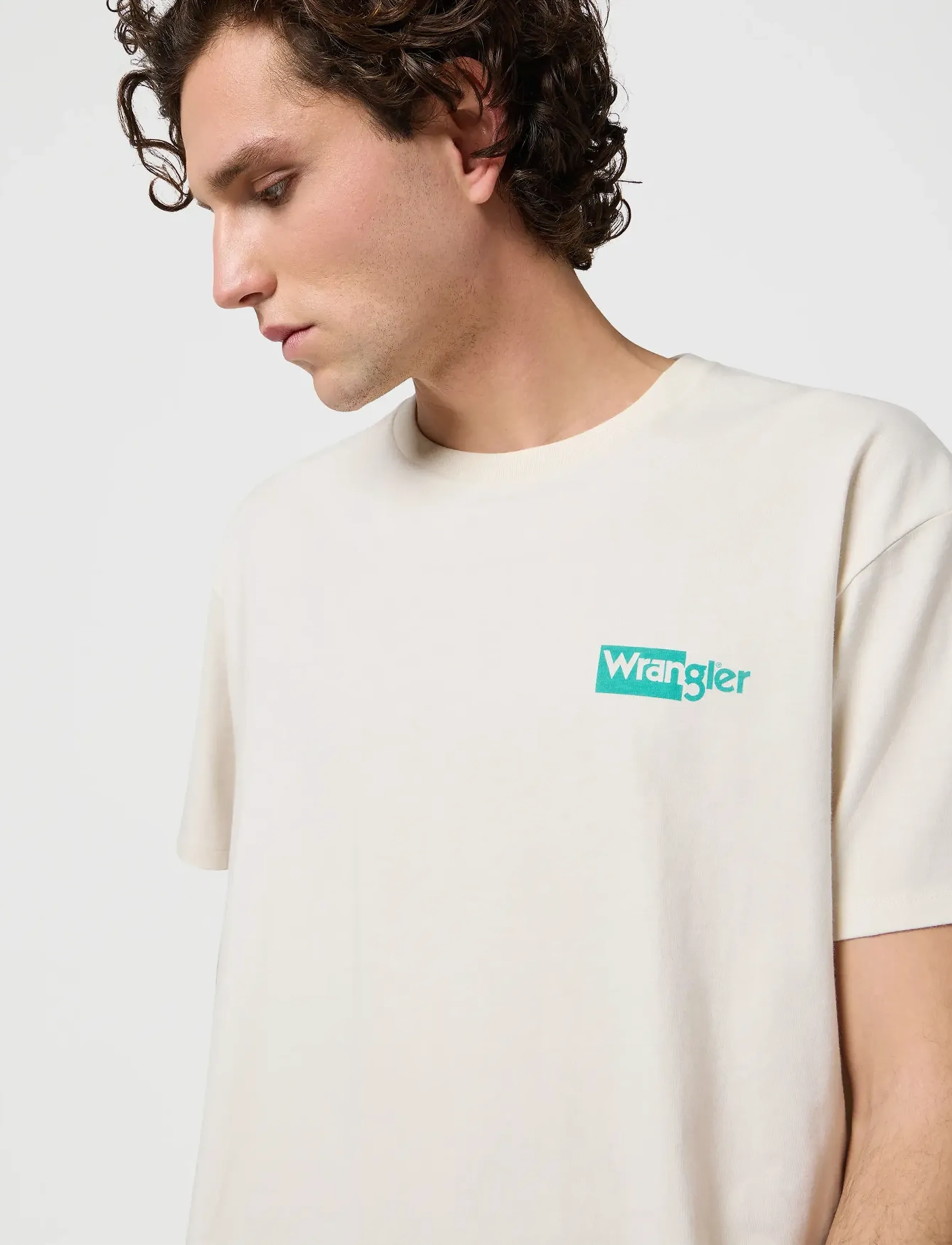 Wrangler - Graphic Tee - madalaimad hinnad - vintage white - 5