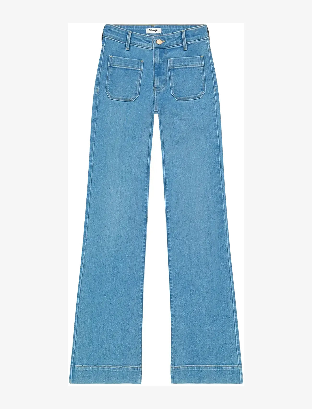 Wrangler - FLARE - utsvängda jeans - velvet sky - 1