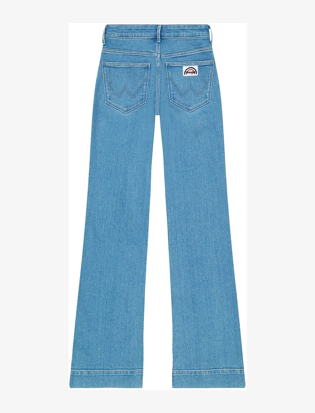 Wrangler - FLARE - utsvängda jeans - velvet sky - 2