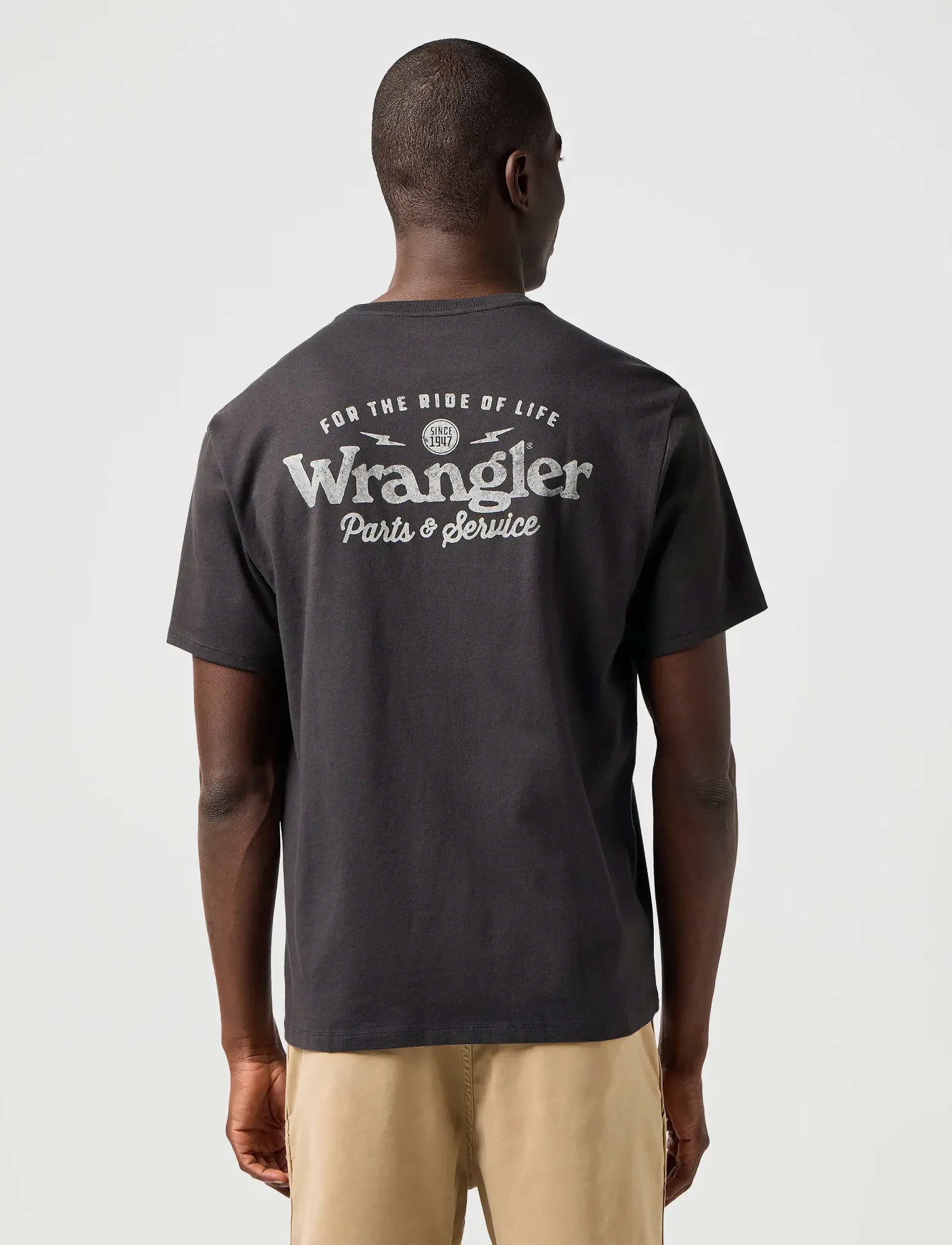 Wrangler - Graphic Tee - lowest prices - faded black - 3