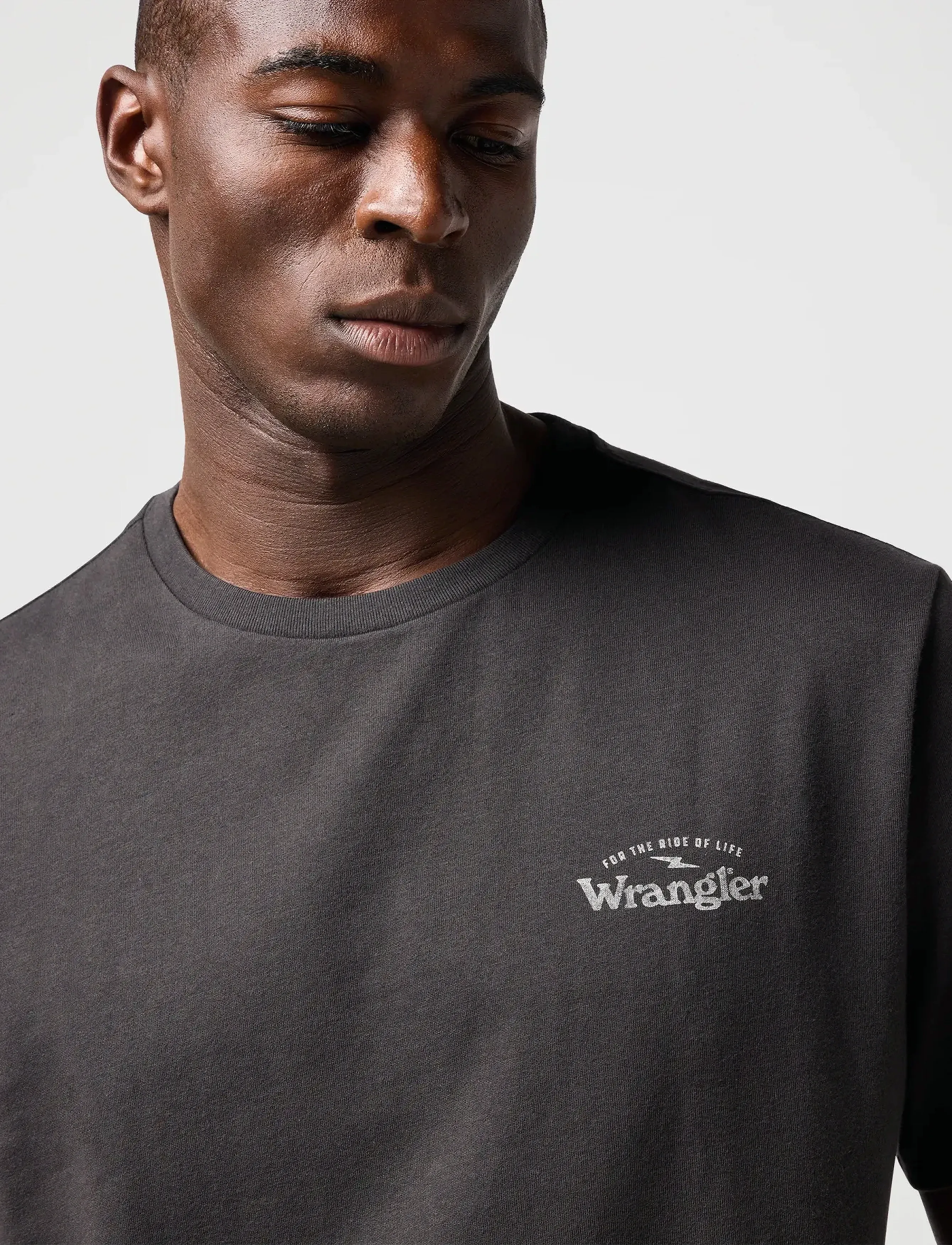 Wrangler - Graphic Tee - lowest prices - faded black - 4