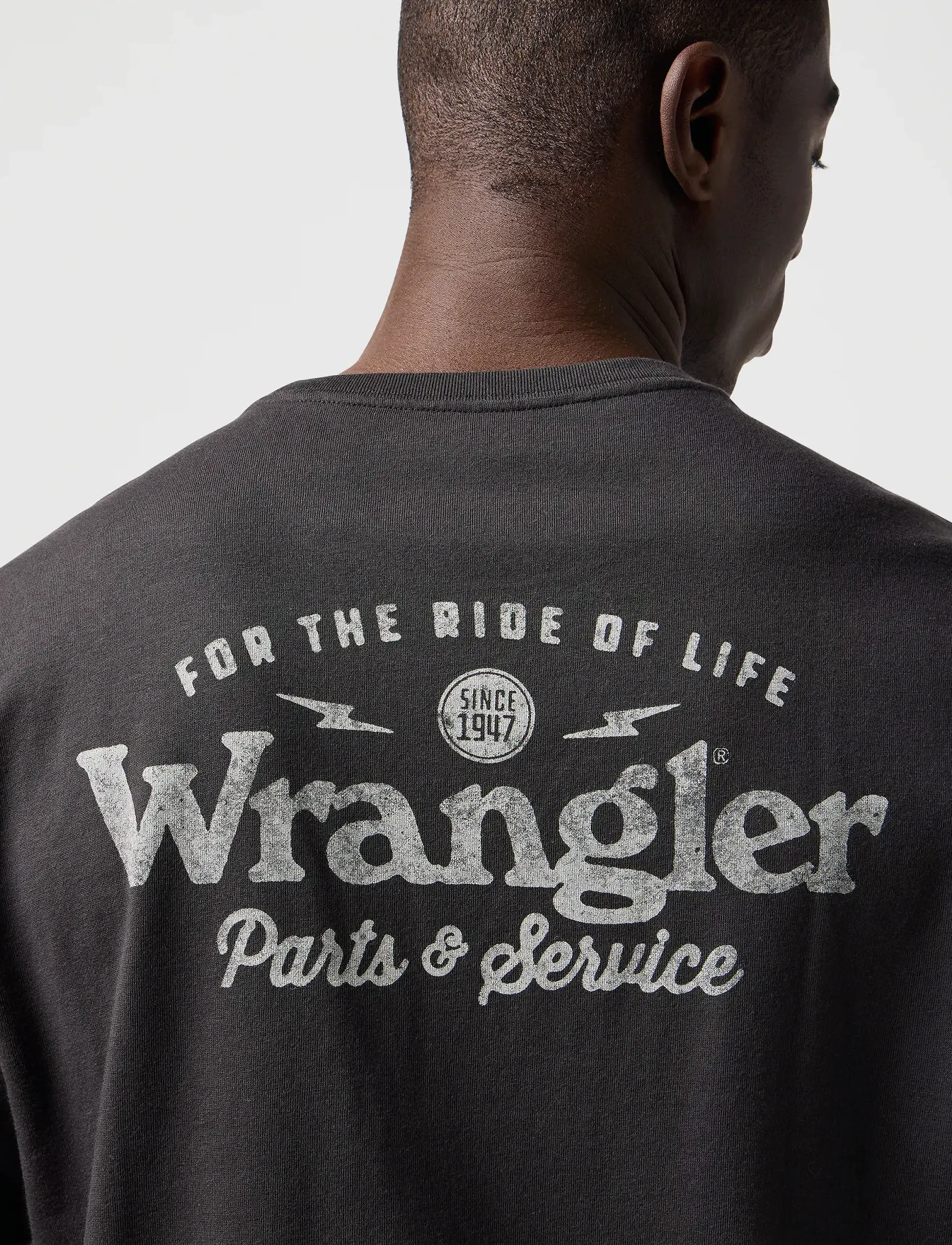 Wrangler - Graphic Tee - lowest prices - faded black - 5