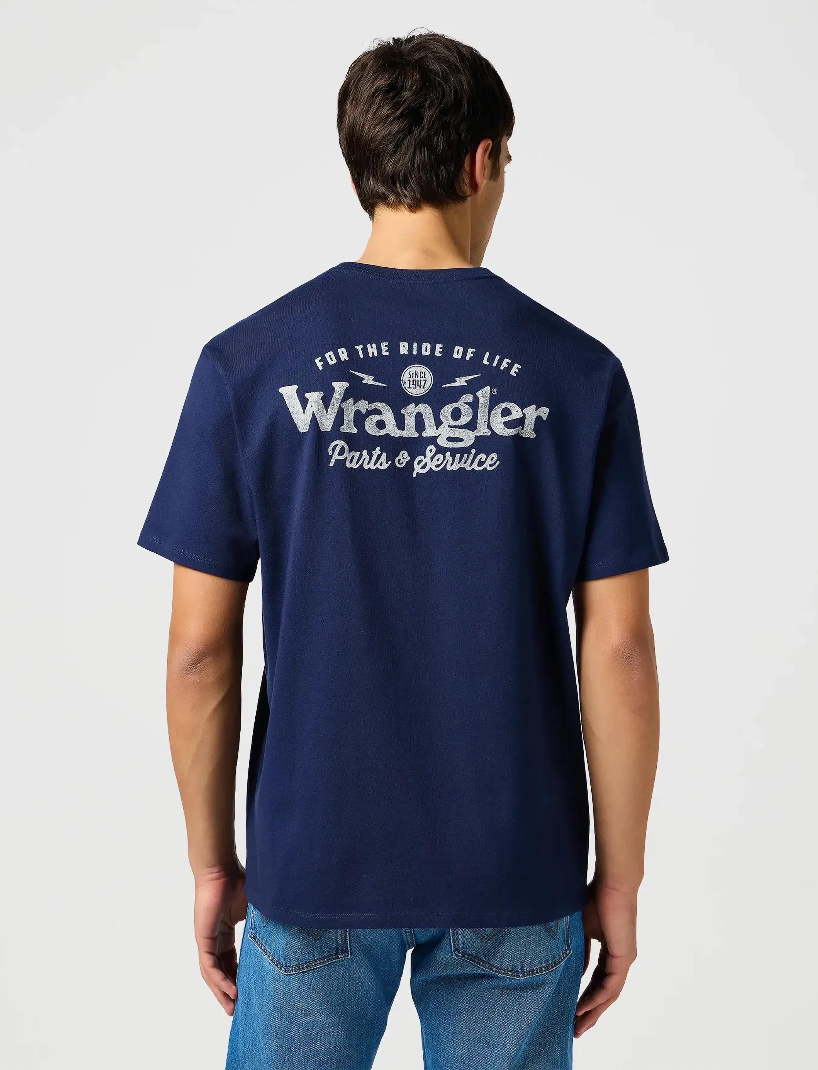 Wrangler - Graphic Tee - lowest prices - navy - 3
