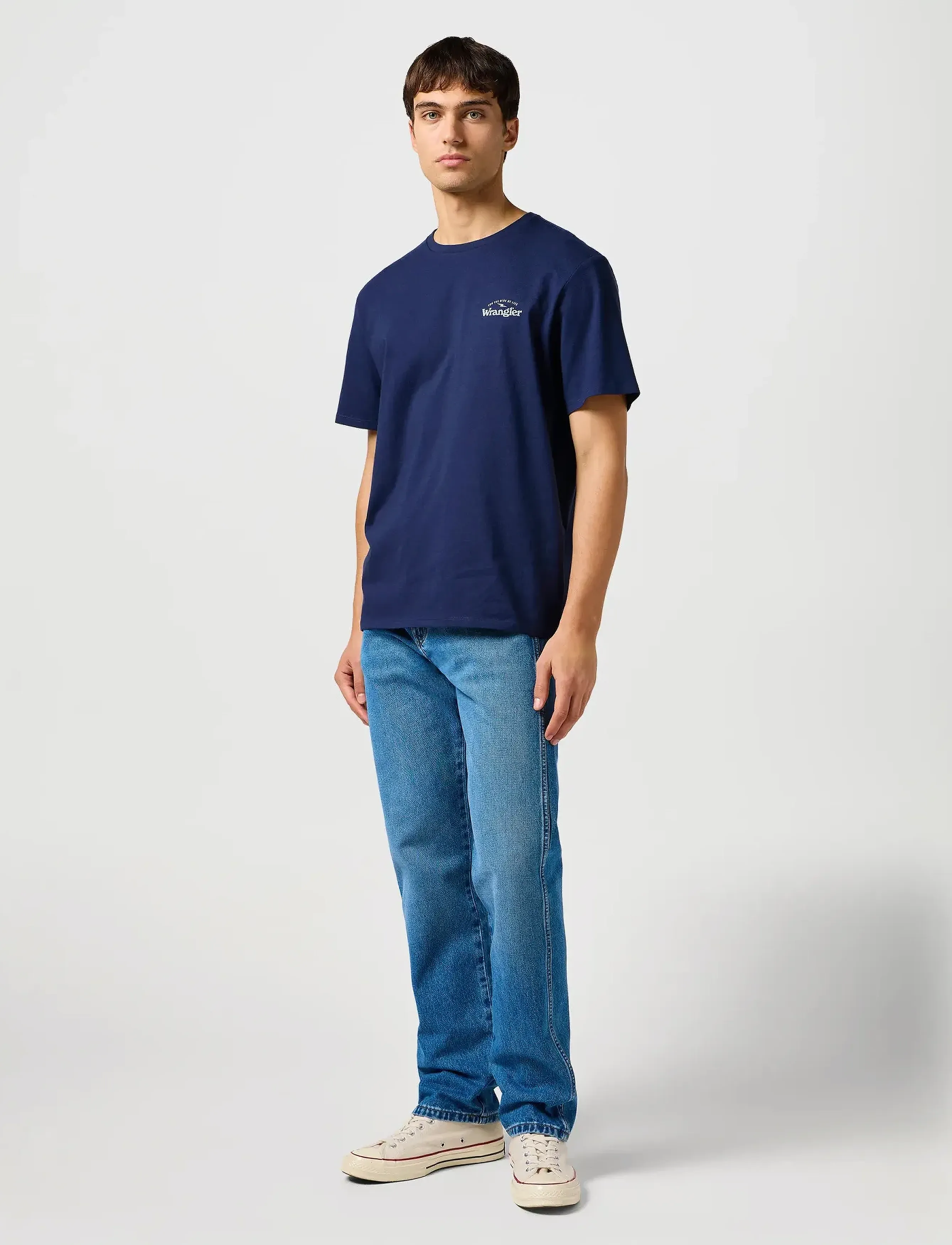 Wrangler - Graphic Tee - lowest prices - navy - 4