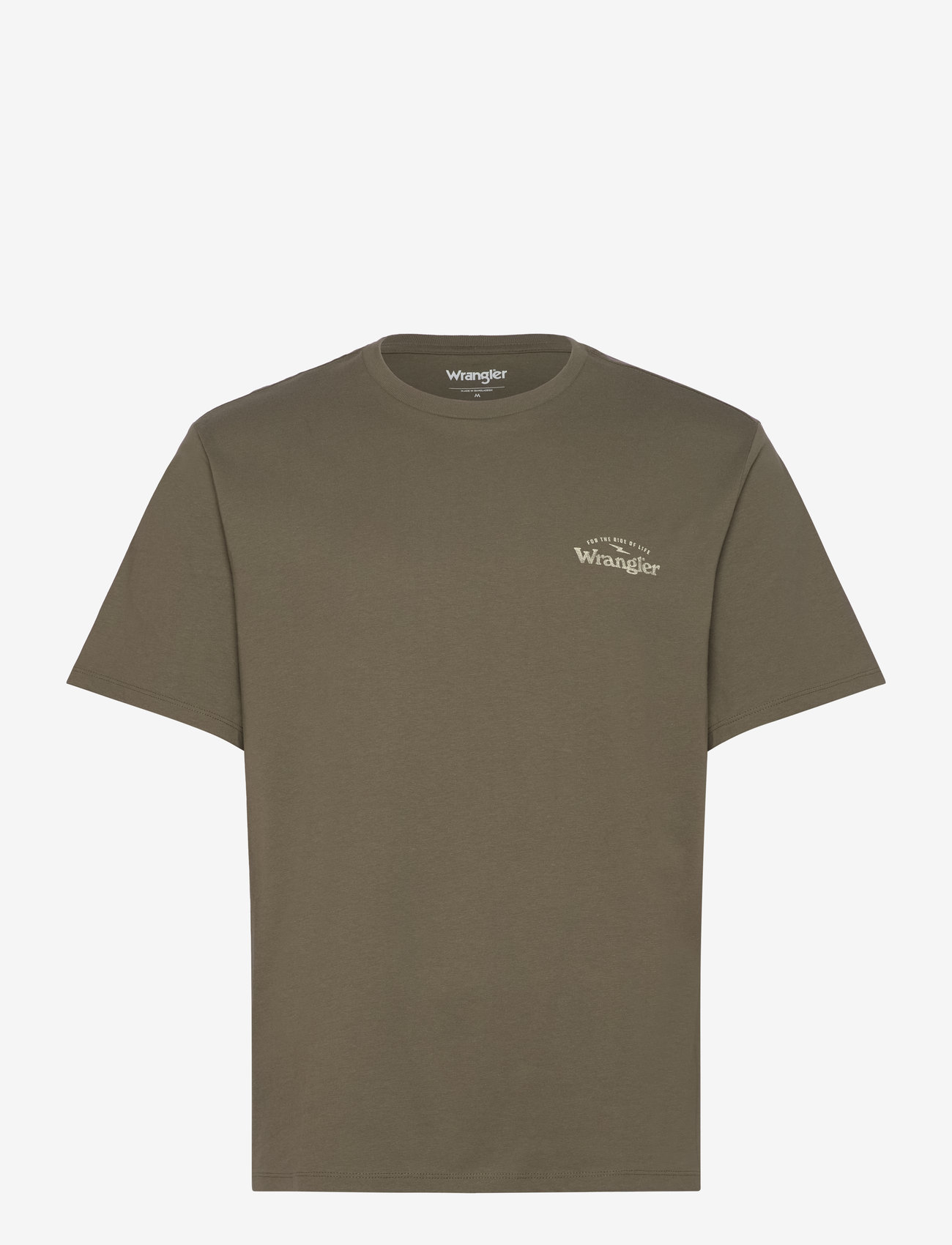 Wrangler - Graphic Tee - herbstliche kleidung - dusty olive - 0
