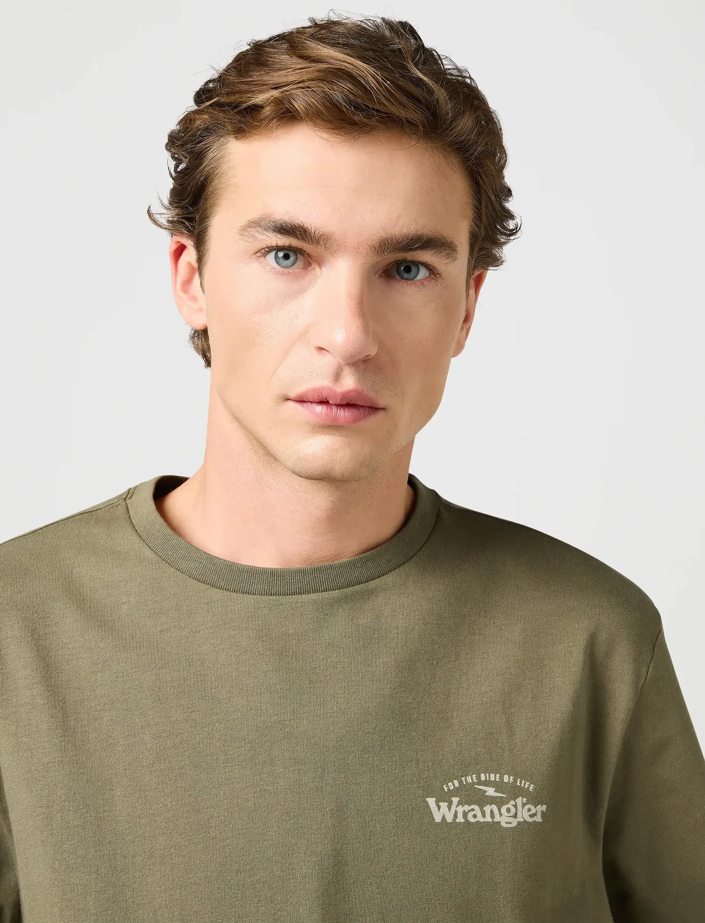 Wrangler - Graphic Tee - lowest prices - dusty olive - 5