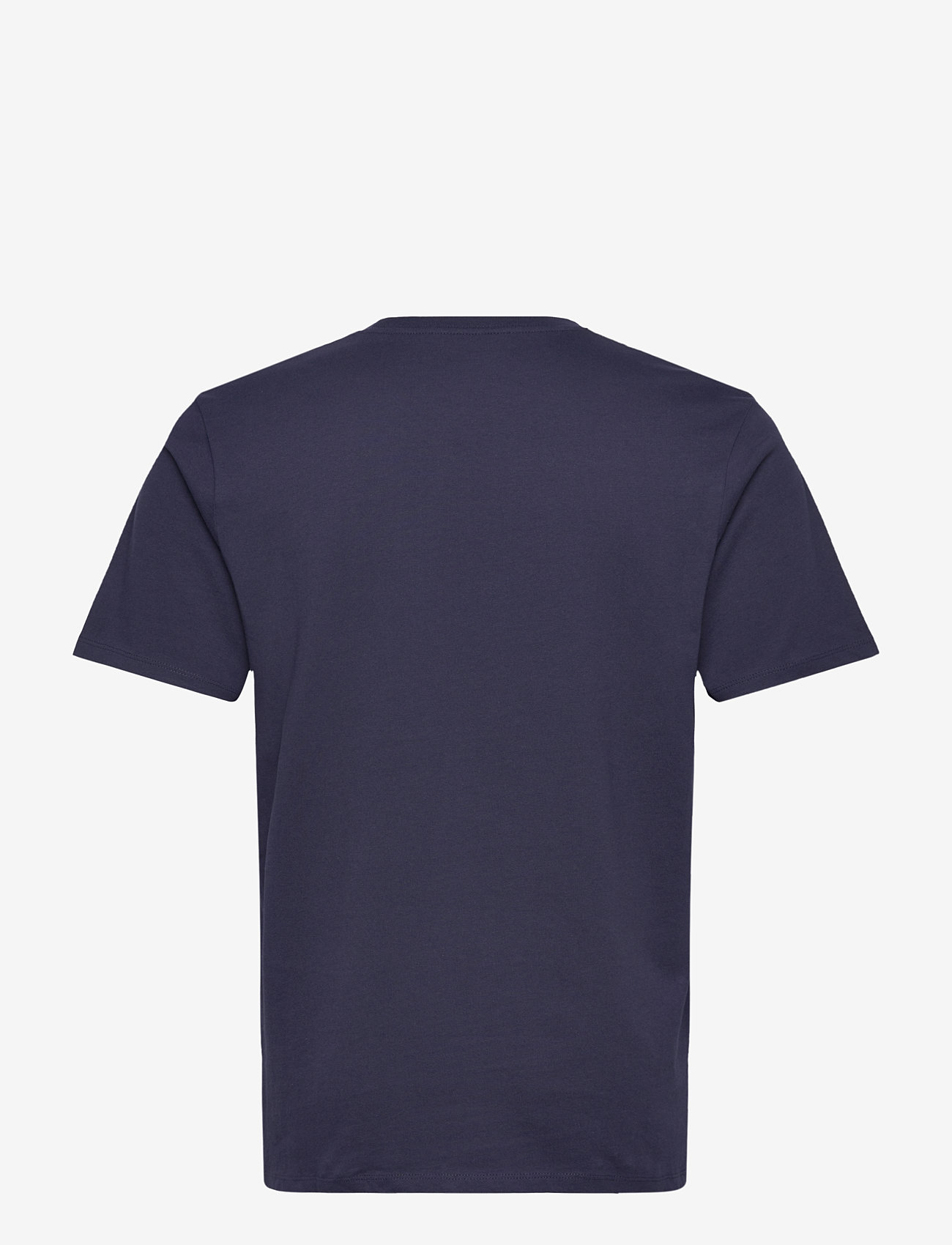Wrangler - Small Logo Tee - efterårstøj - navy - 2
