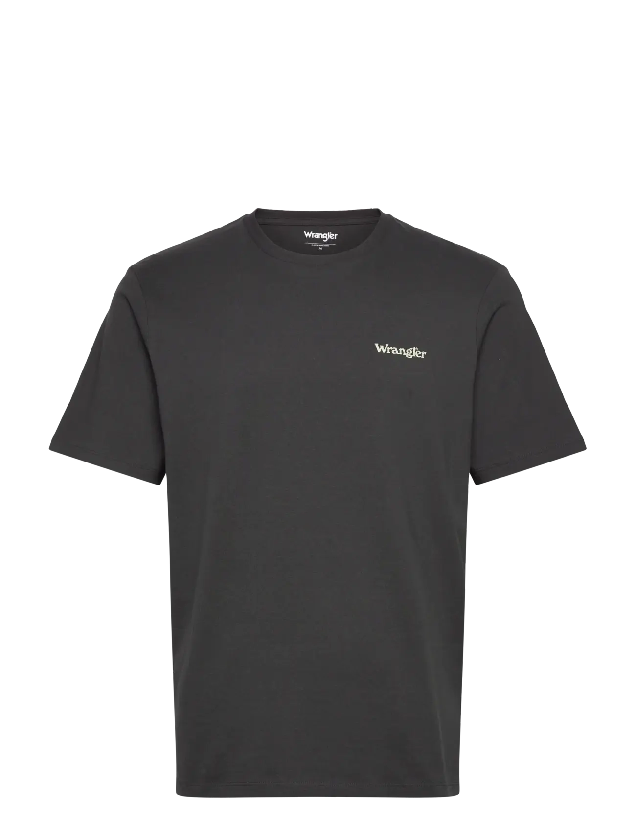 WRANGLER Klein Logo Tee Schwarz - S - Herren