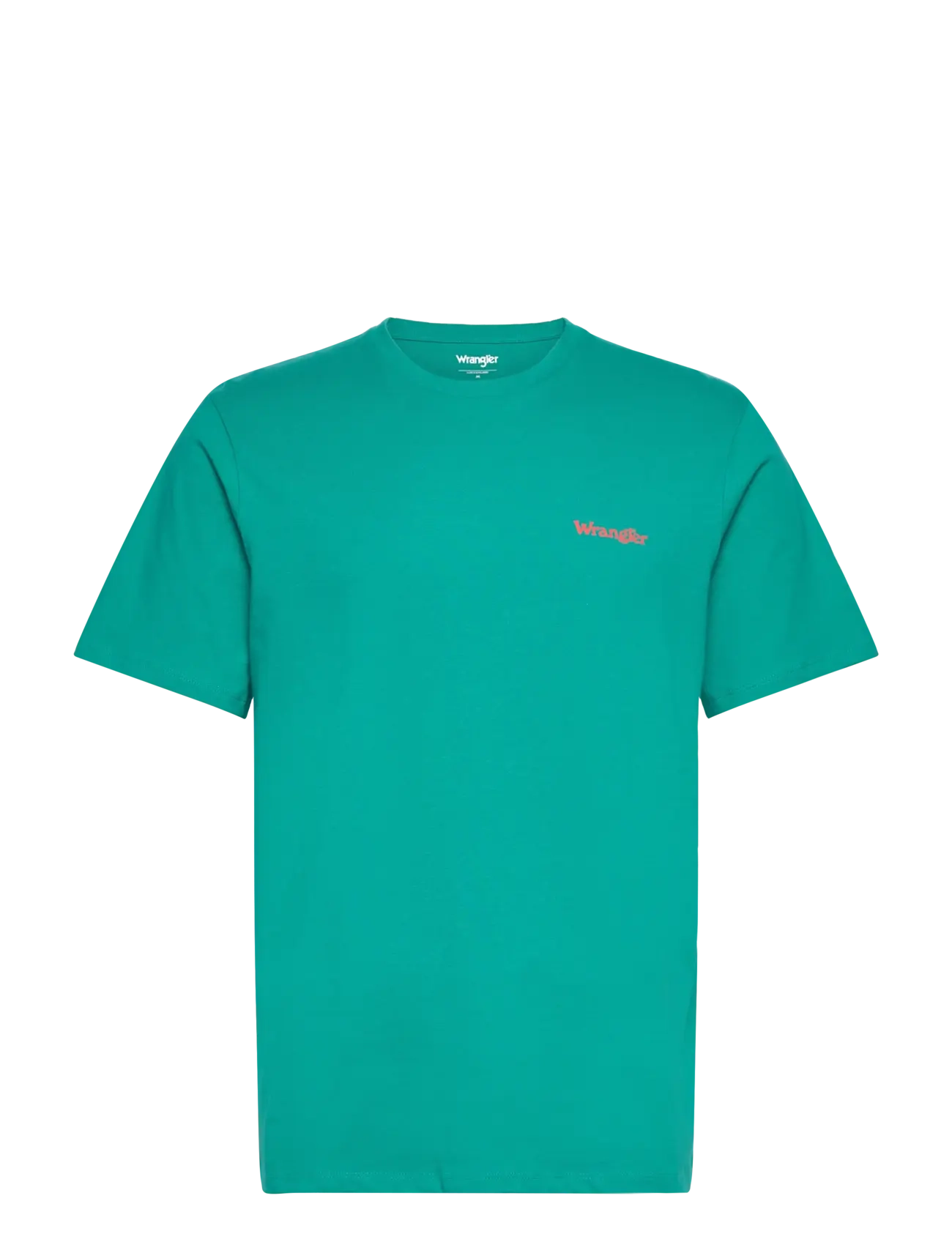 WRANGLER Klein Logo Tee Grün - S - Herren