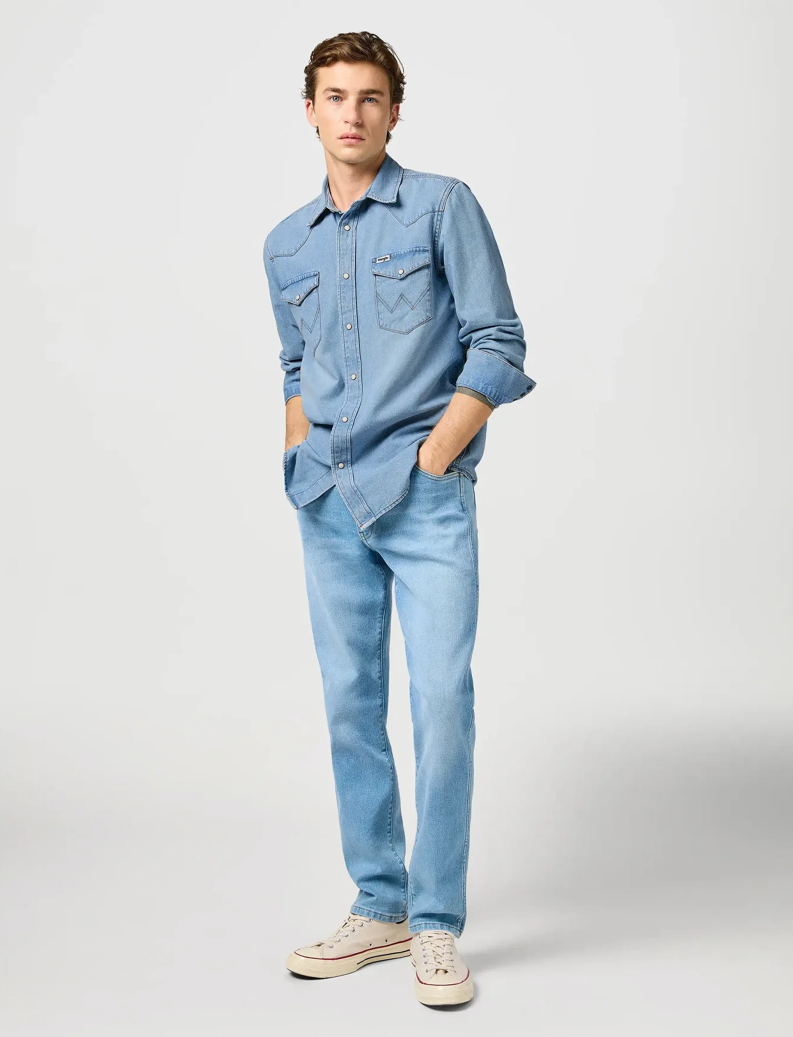Wrangler - Western Shirt - vårjackor - vintage light - 5
