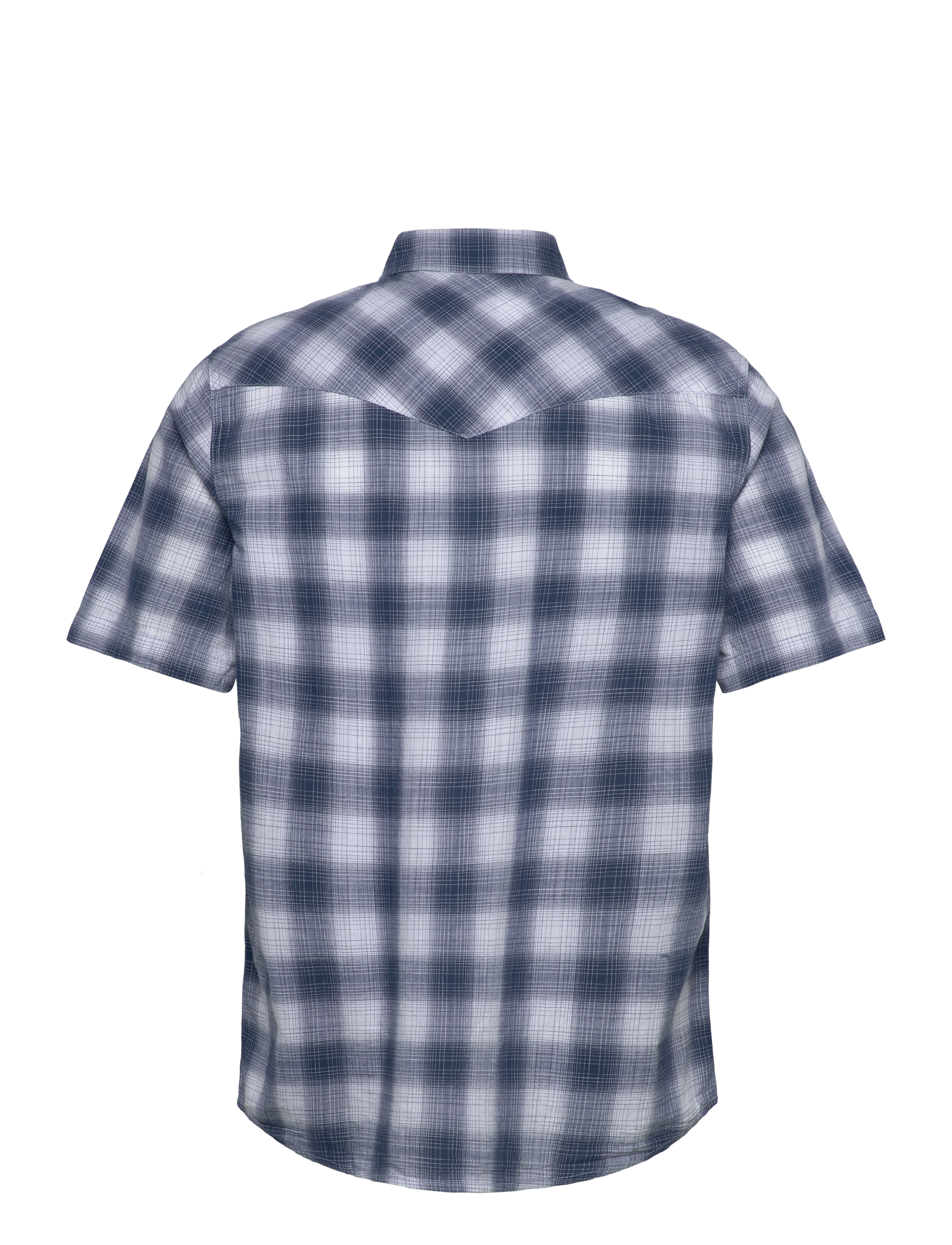 Wrangler - Ss Western Shirt - kortærmede skjorter - blue shadow - 2