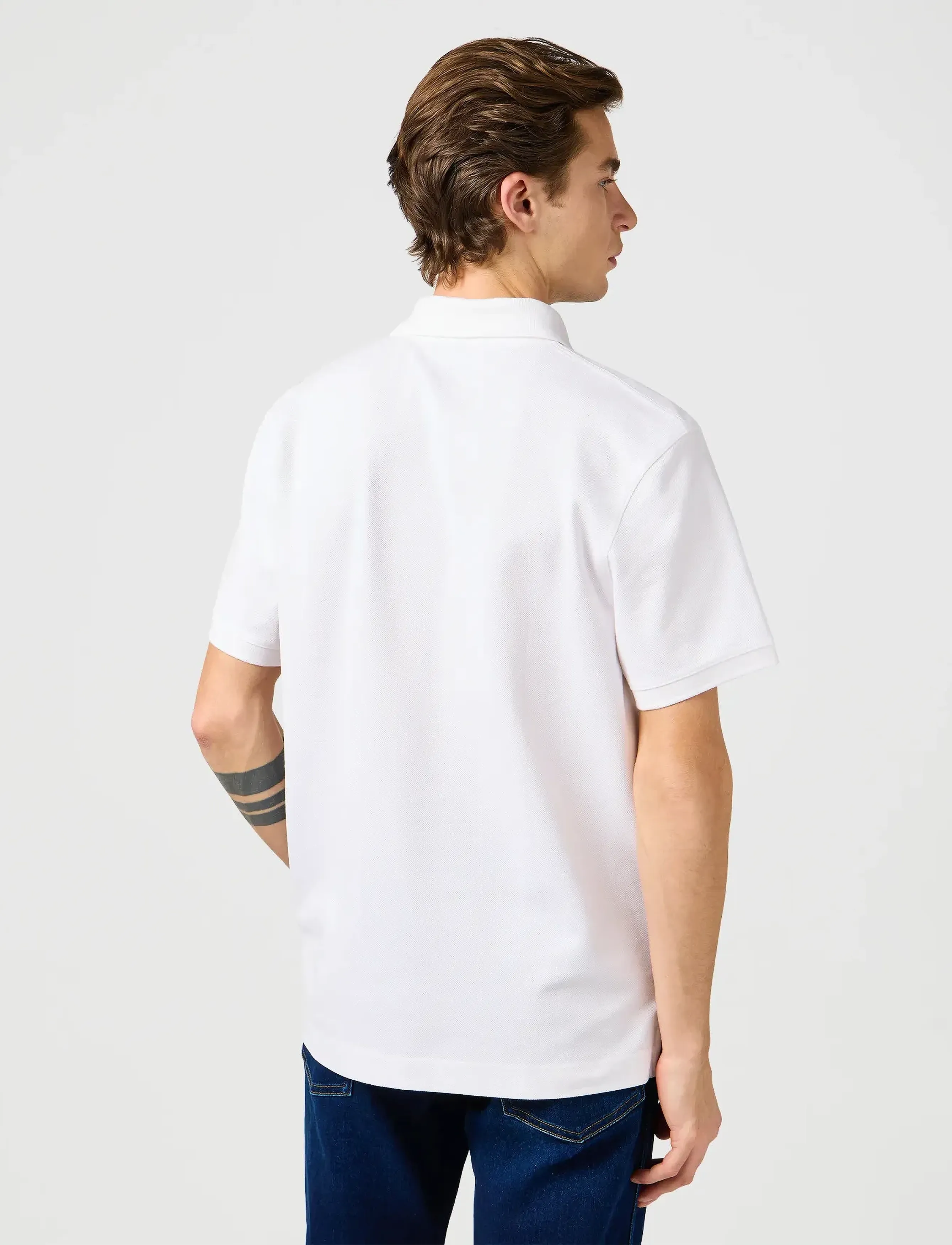 Wrangler - POLO SHIRT - strickmode - bright white - 3