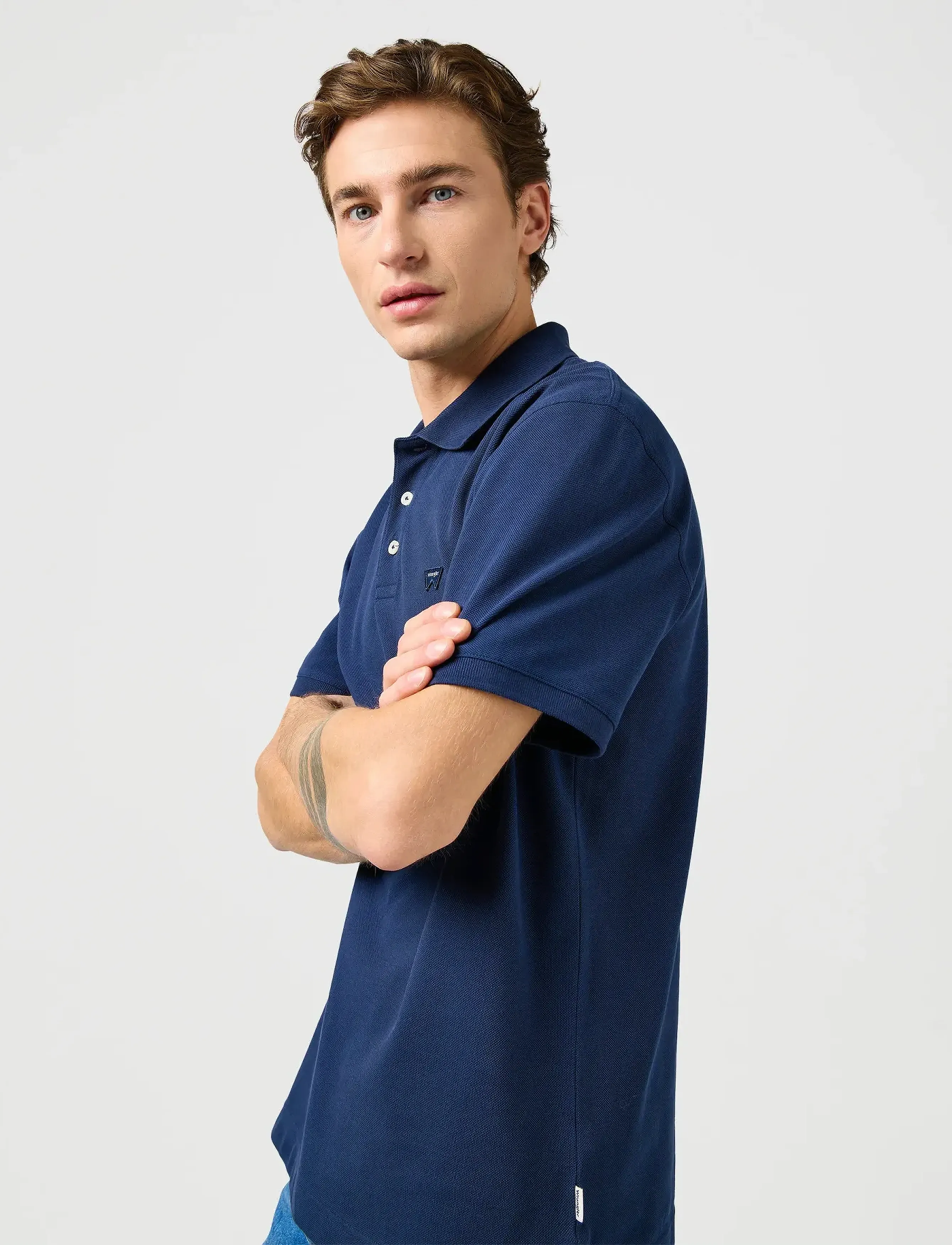 Wrangler - Polo Shirt - zemākās cenas - black iris - 5