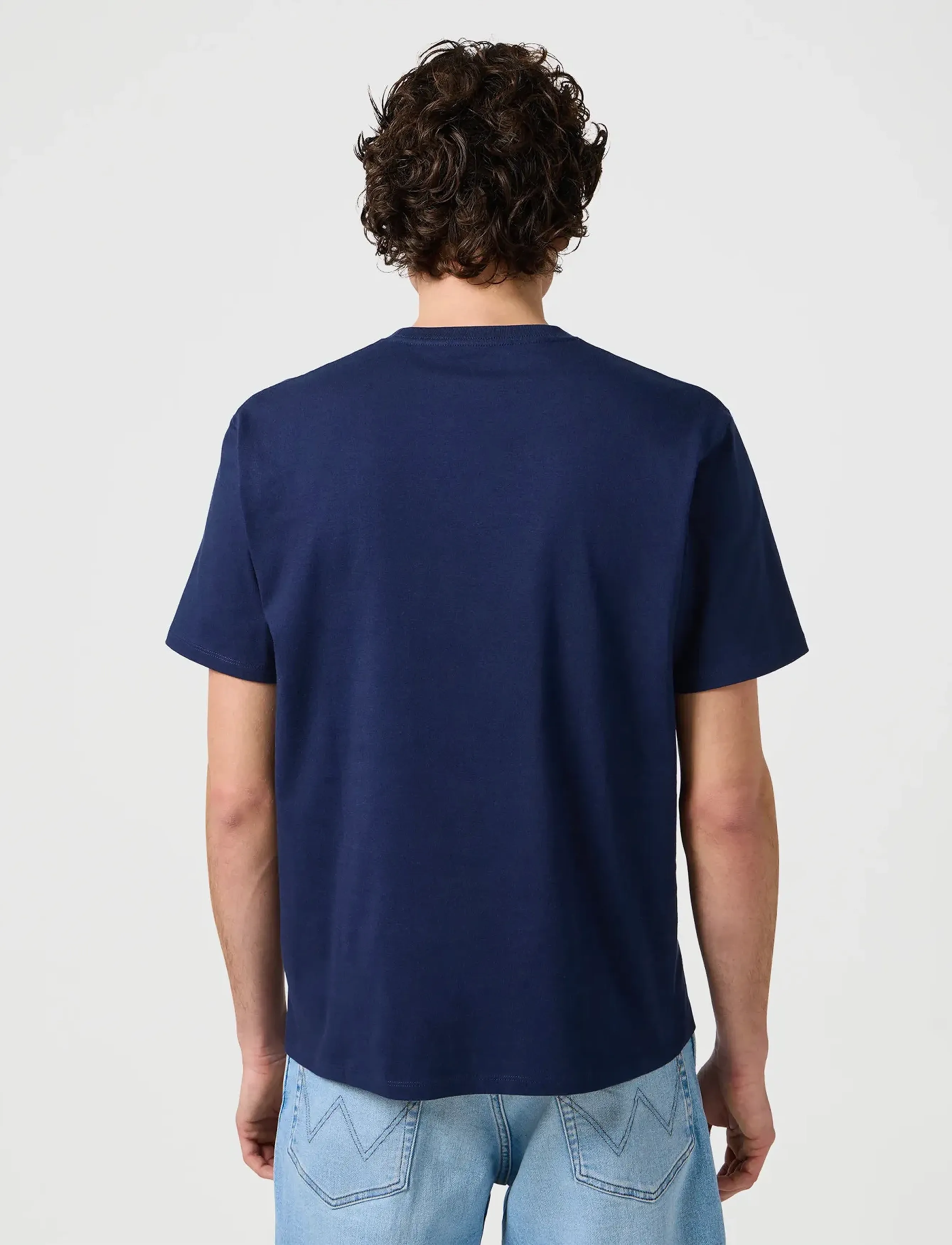 Wrangler - Americana Tee - t-shirts - navy - 3