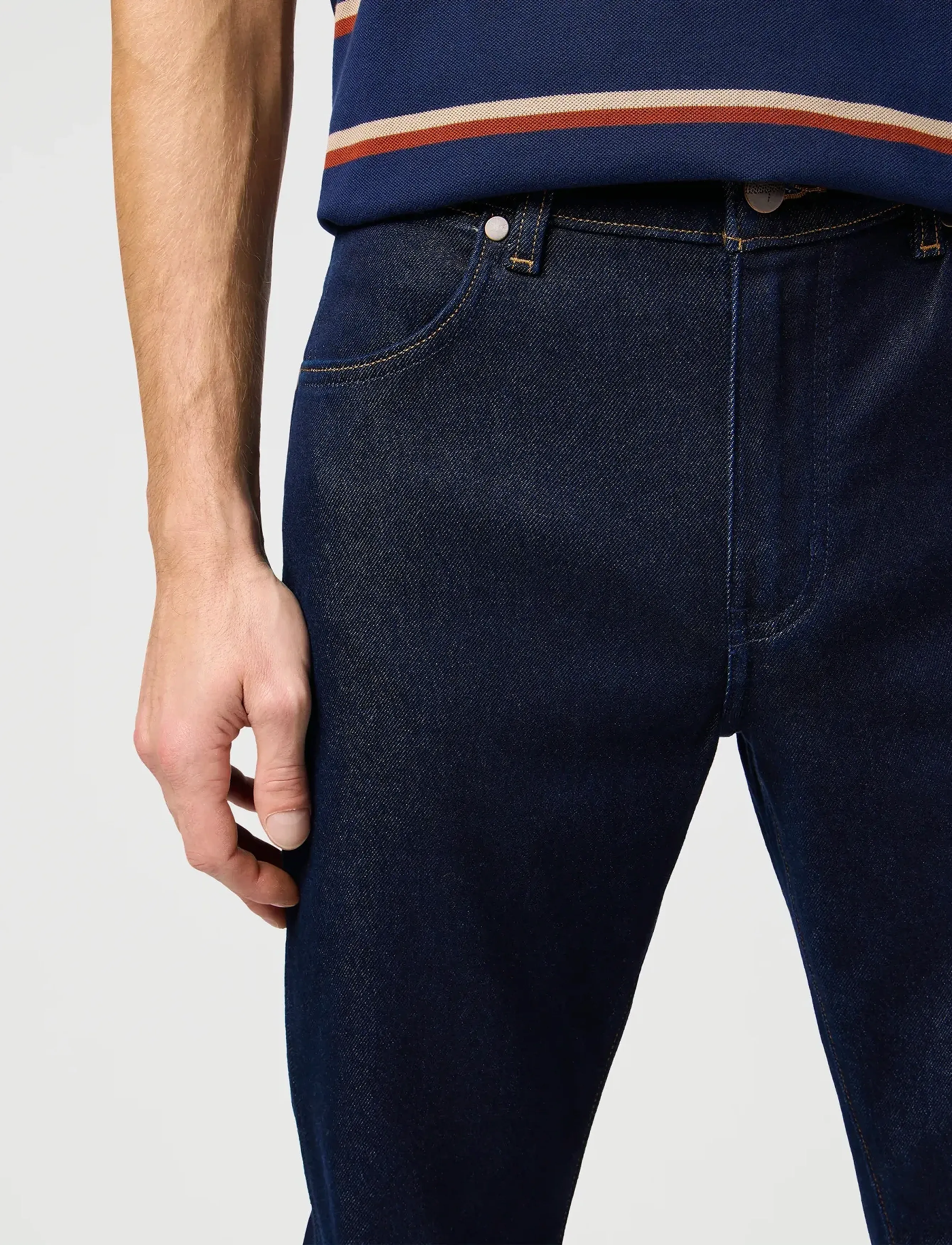 Wrangler - LARSTON - bukser & jeans - moonlight rinse - 5