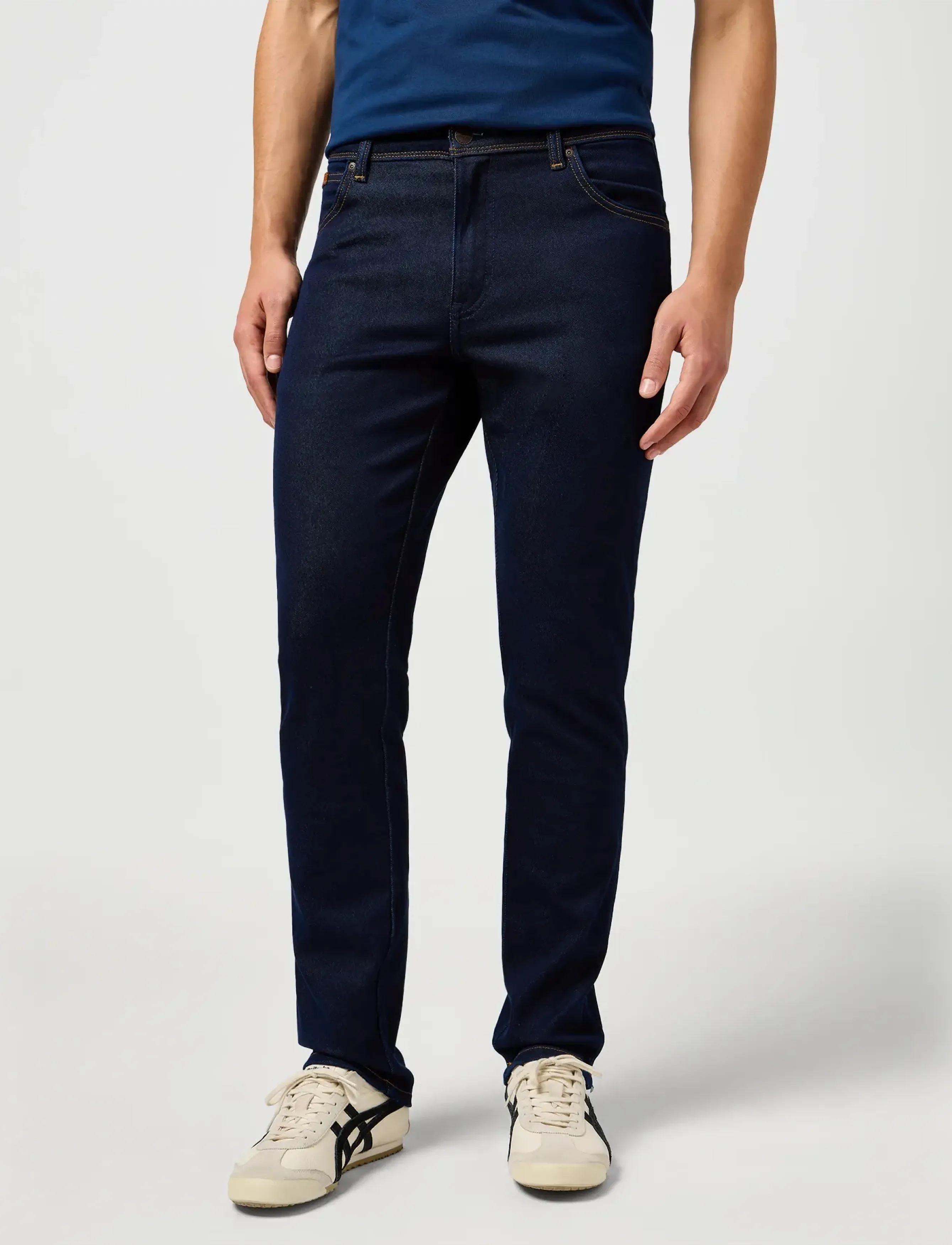 Wrangler TEXAS SLIM - Jeans - MOONLIGHT RINSE / navy