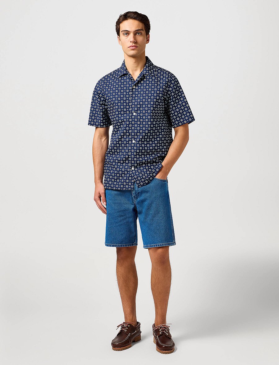 Wrangler - Frontier Short - jeansshorts - dark stone - 4