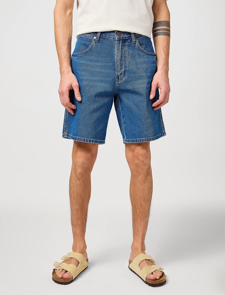 Wrangler - Frontier Short - jeansshorts - rugged reef - 0
