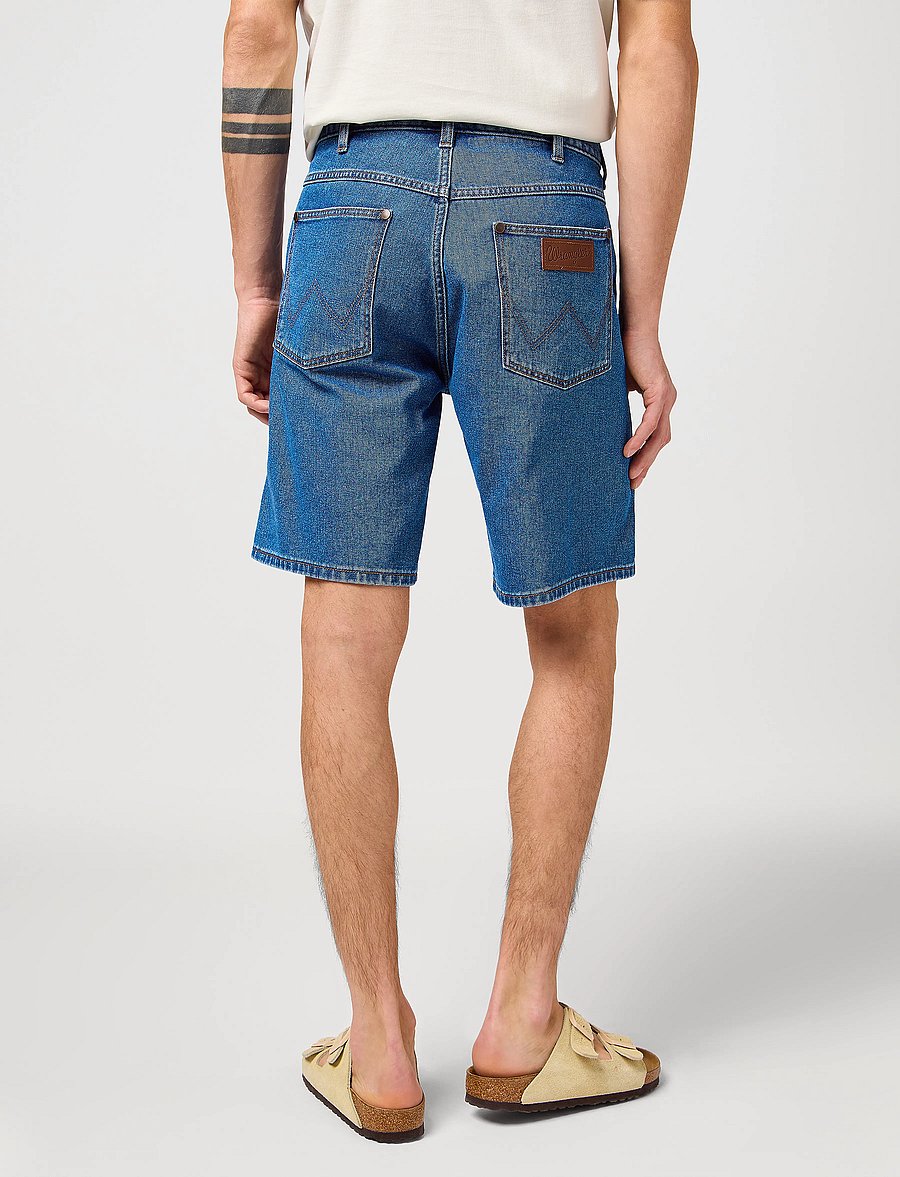 Wrangler - Frontier Short - jeansshorts - rugged reef - 3
