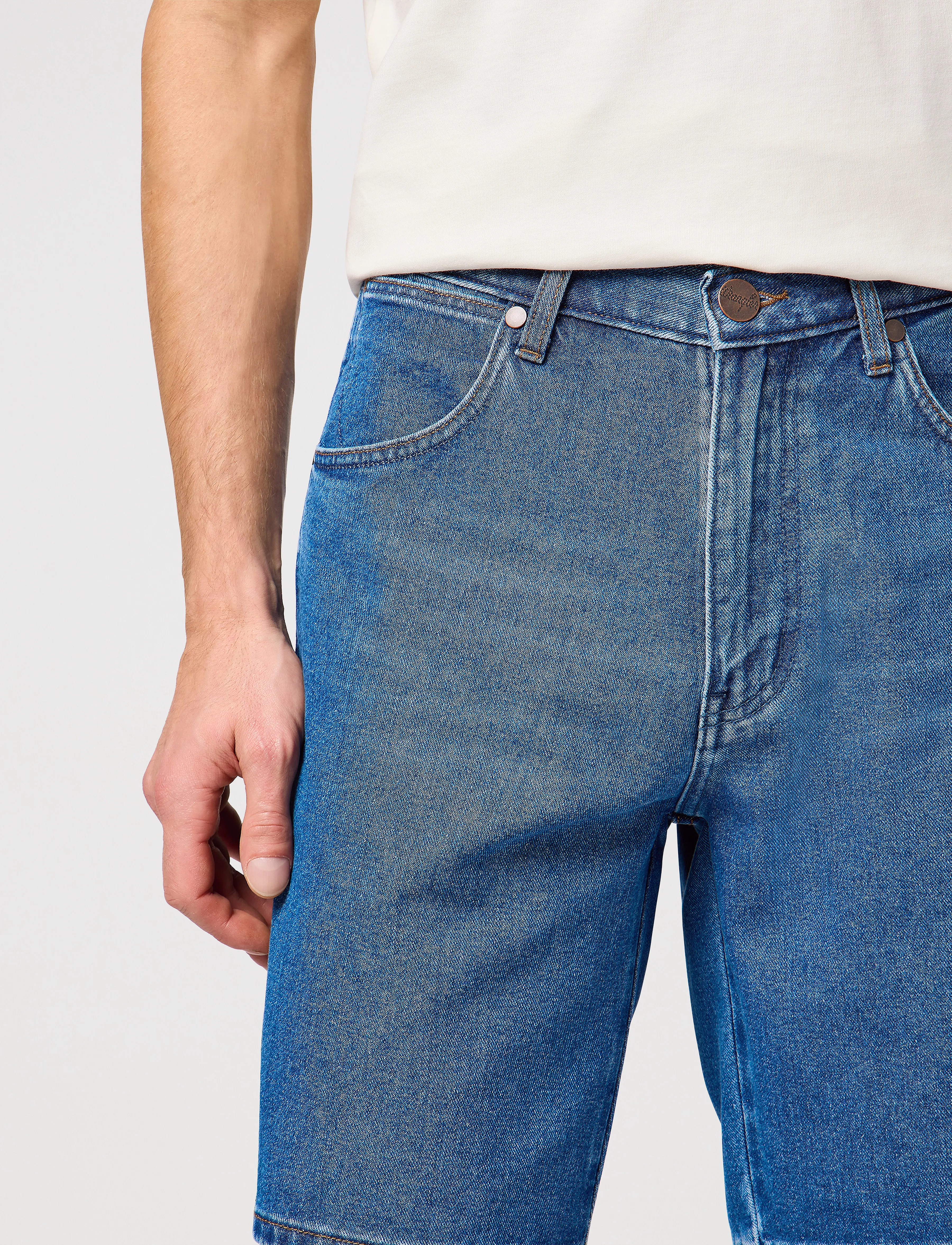 Wrangler - Frontier Short - jeans shorts - rugged reef - 5