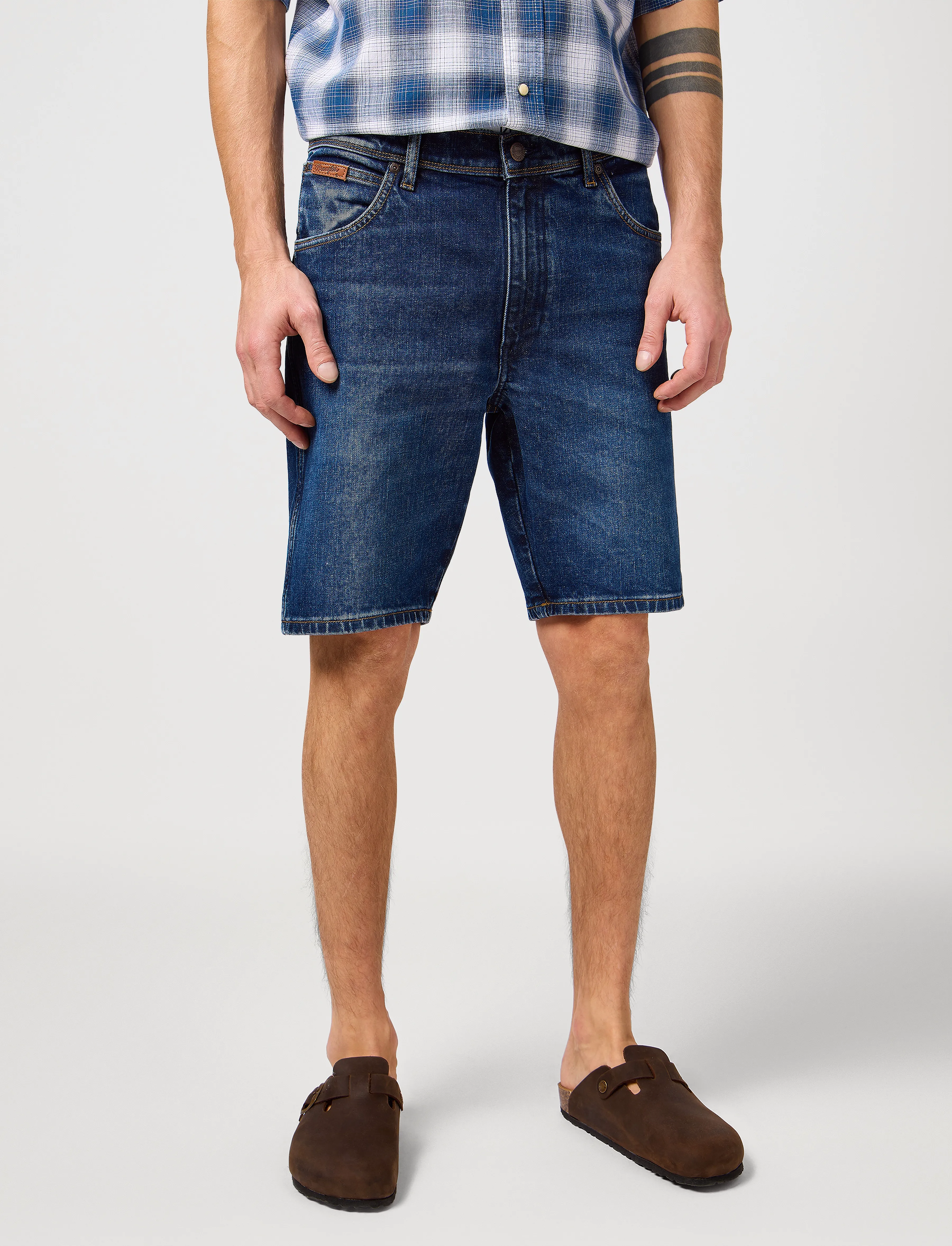 Wrangler Texas Shorts - Shorts - MEADOW HAZE / blue