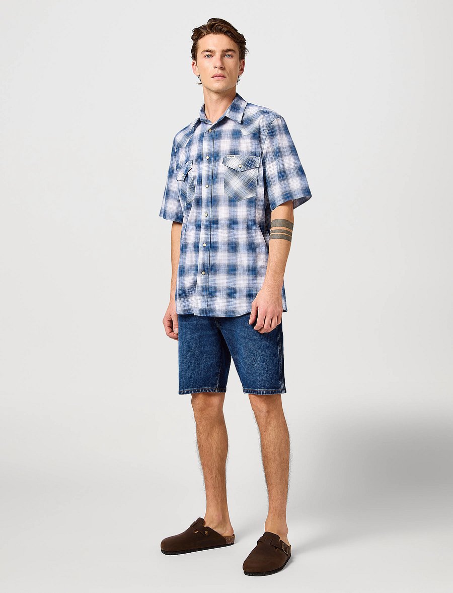 Wrangler - Texas Shorts - jeans shorts - meadow haze - 4