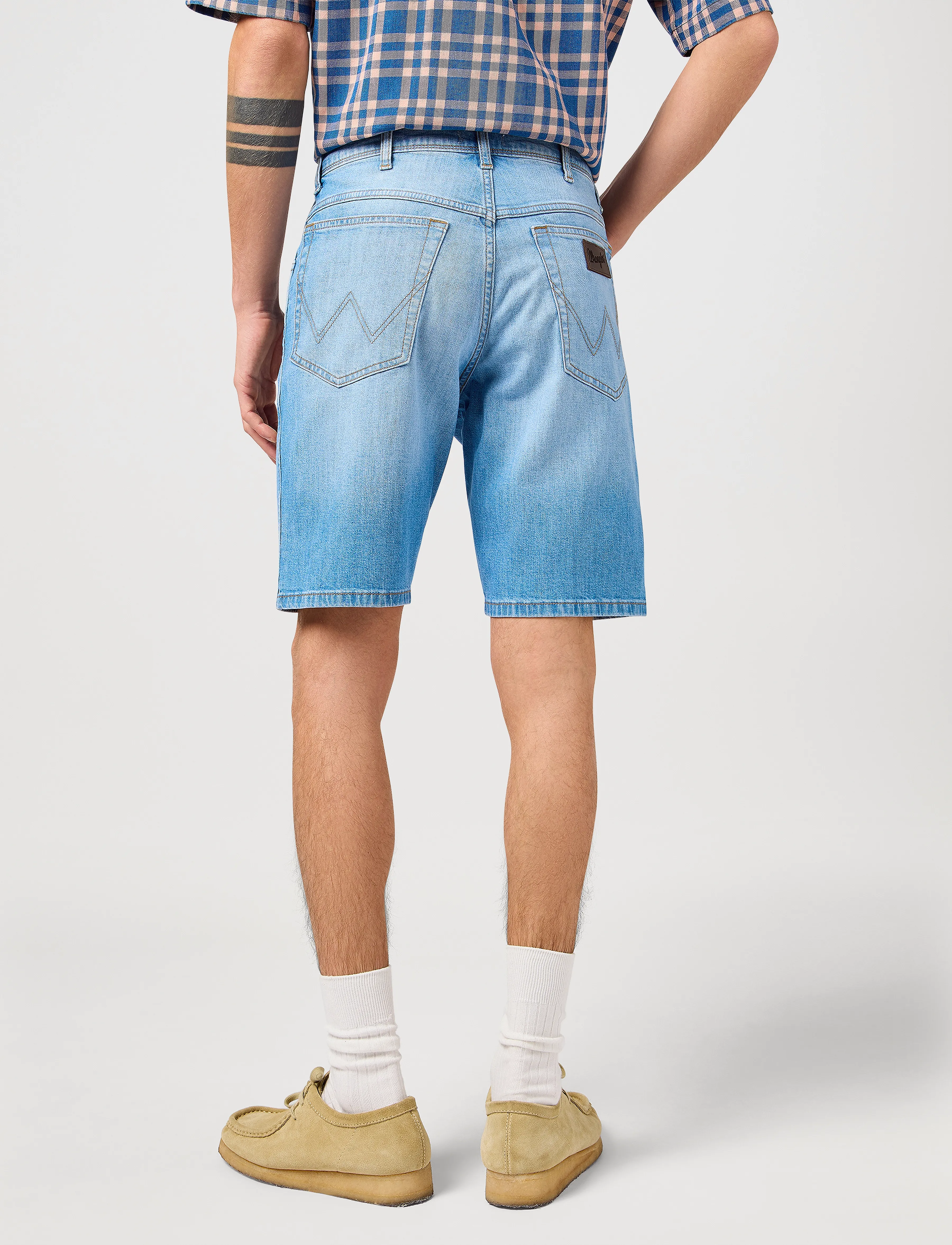 Wrangler - Texas Shorts - vyrams - slate shade - 3