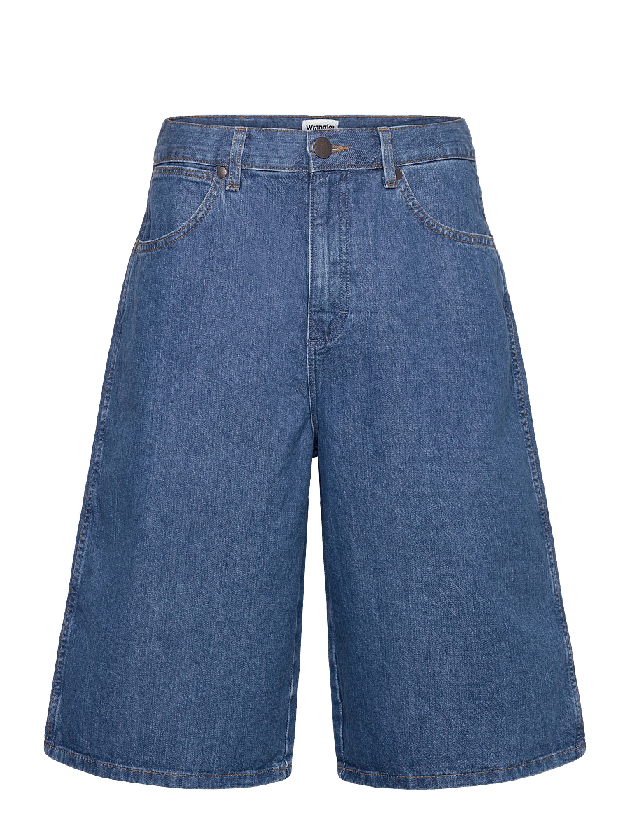 Wrangler - Jort Shorts - jeans shorts - mid stone - 1