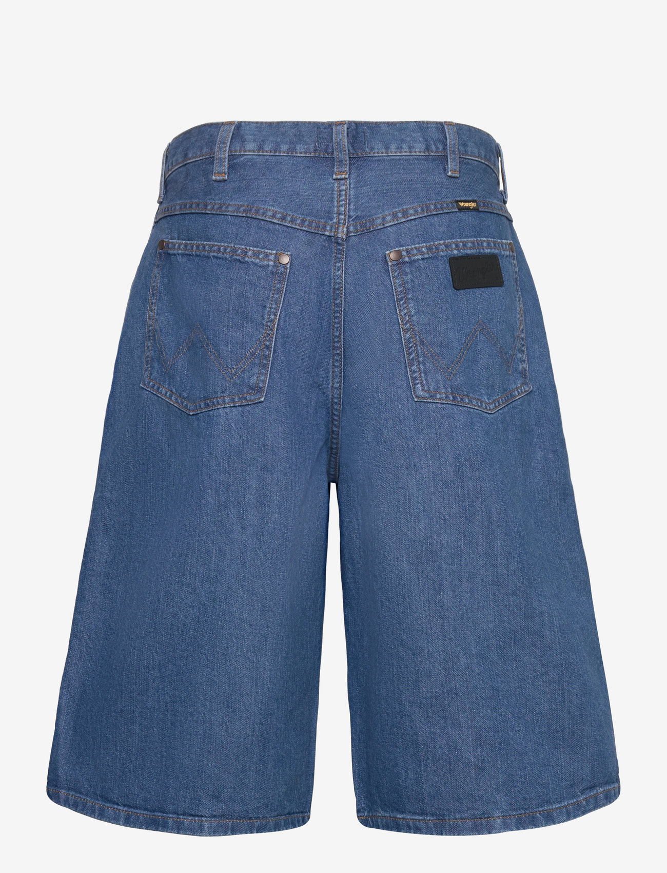 Wrangler - Jort Shorts - lühikesed teksapüksid - mid stone - 2