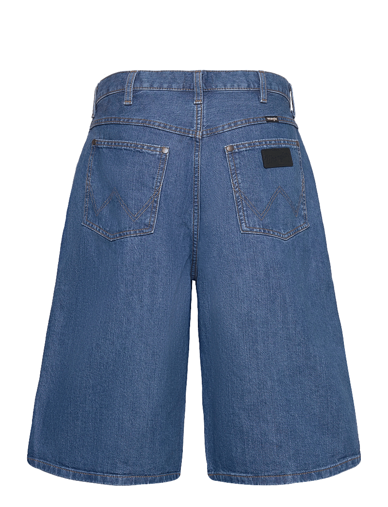 Wrangler - Jort Shorts - lühikesed teksapüksid - mid stone - 2