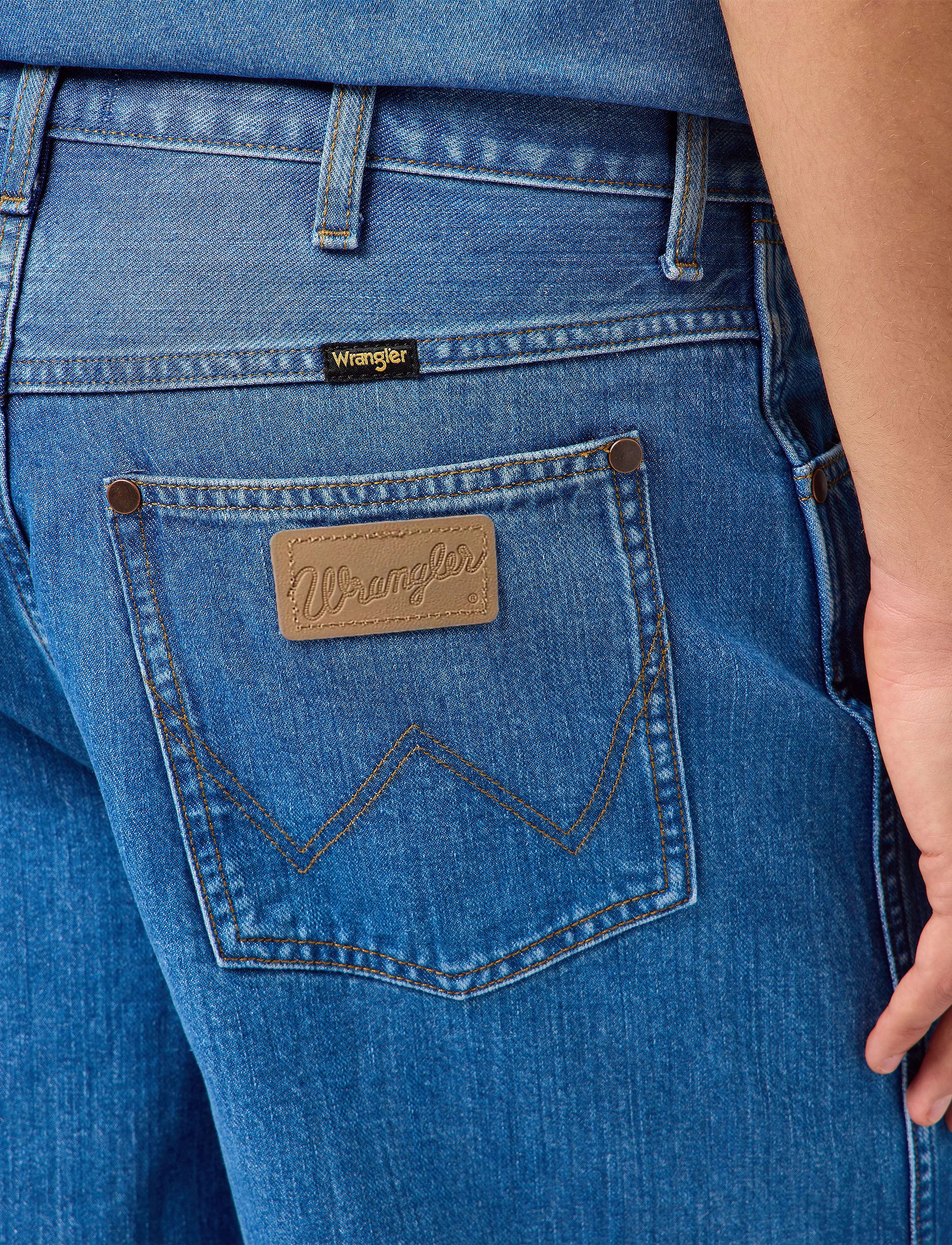Wrangler - Jort Shorts - jeansshorts - mid stone - 5