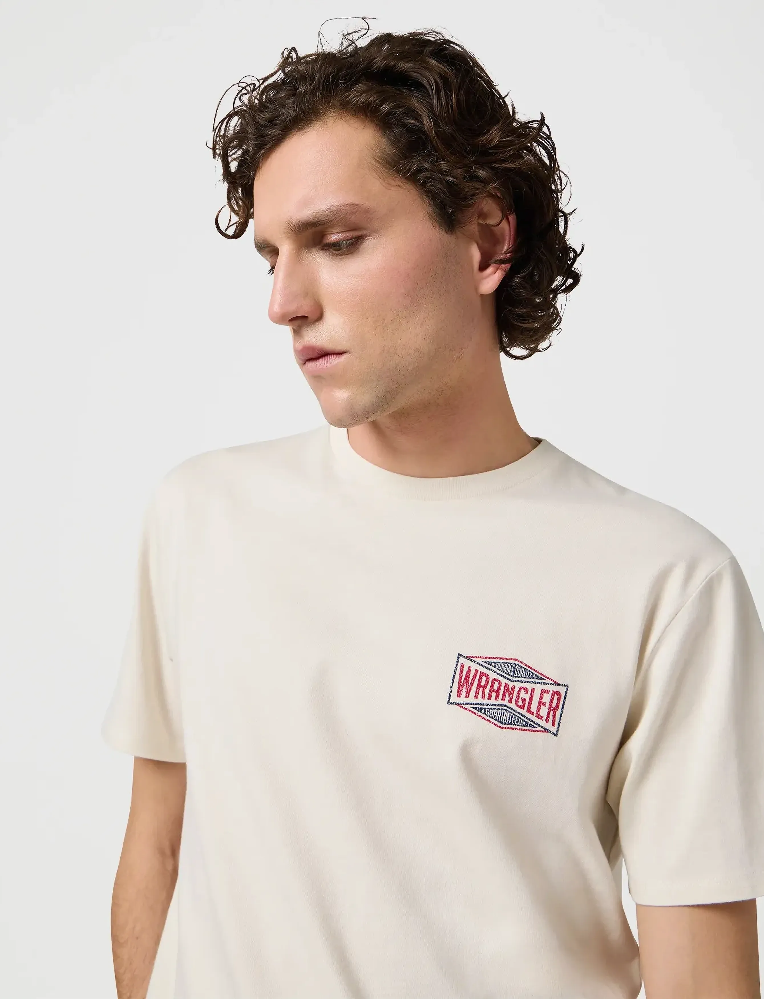 Wrangler - Small Graphic Tee - die niedrigsten preise - vintage white - 5