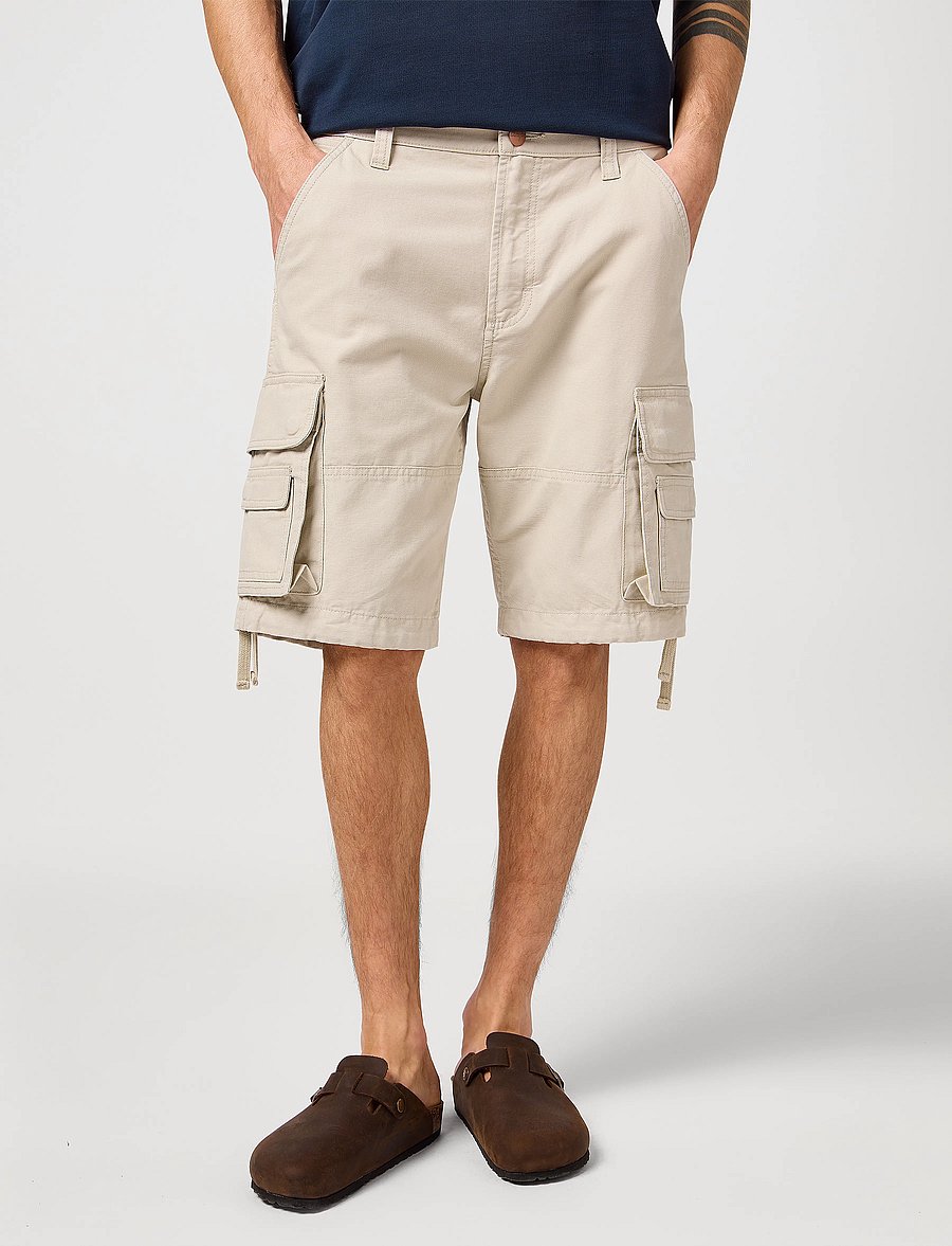 Wrangler - Cj Cargo Shorts - lühikesed kargopüksid - pelican - 0